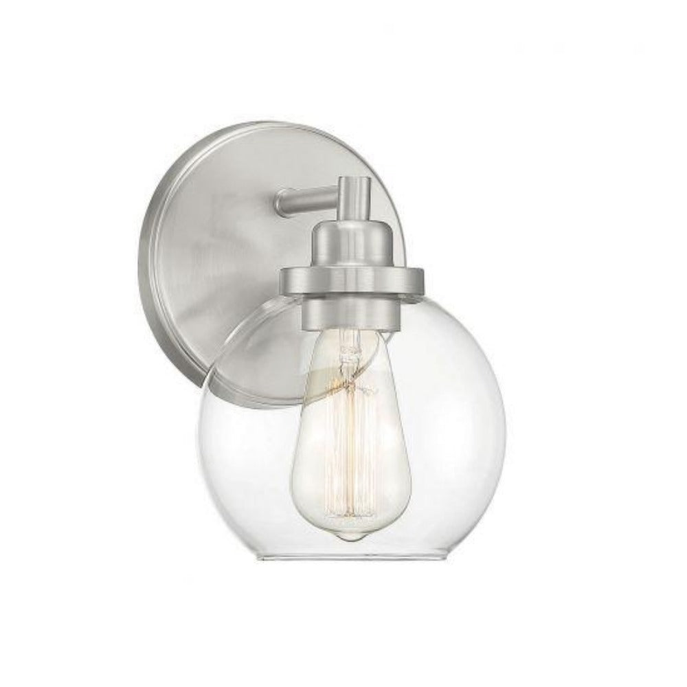 Sorynn Wall Sconce - Modern LED Light Fixture for Bedroom, Living Room & Hallway - Dimmable Plug-in or Hardwired Lighting