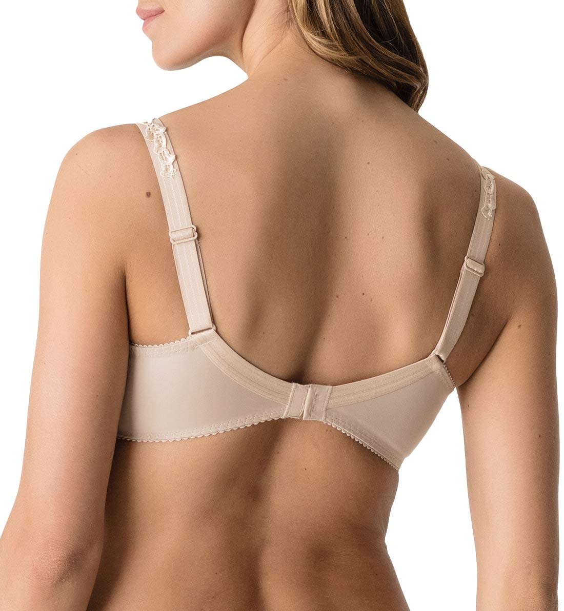 PrimaDonna Deauville Side Support Bra 34I Cafe Latte - Full Coverage Plus Size Underwire Bra for Women - Perfect for Everyday Comfort & Special Occasions