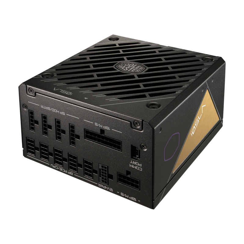 Cooler Master V750 Gold Full Modular ATX Power Supply - 750W 80 Plus Gold Certified PSU with ATX 3.0 Support & 10-Year Warranty for Gaming PC, Workstation & High-Performance Builds