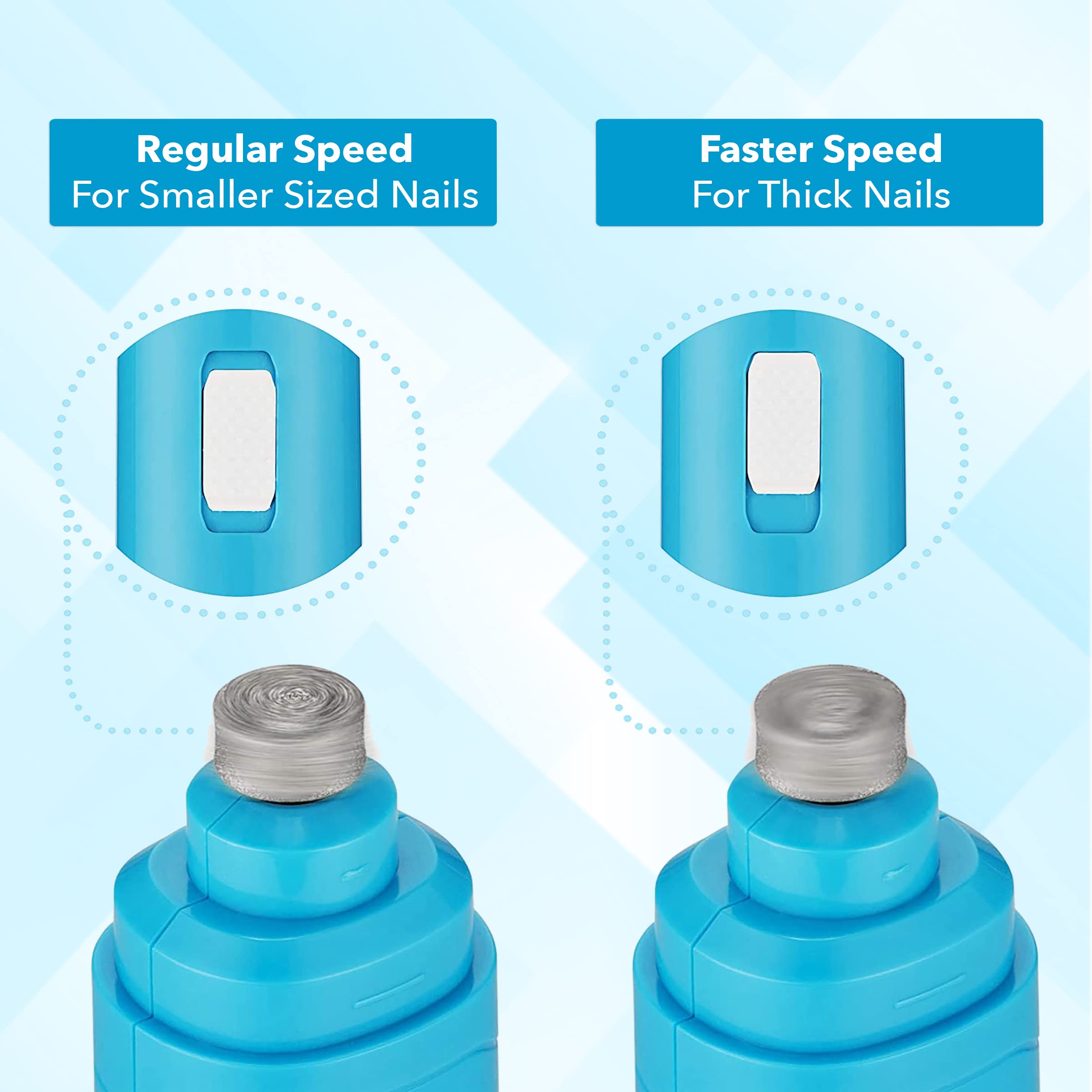 Boshel Pet Nail Grinder for Dogs & Cats - Quiet Electric Nail Trimmer for Large Dogs, Small Puppies & Cats - Pain-Free Pet Nail Clipper & File - Perfect for Grooming at Home or Professional Use