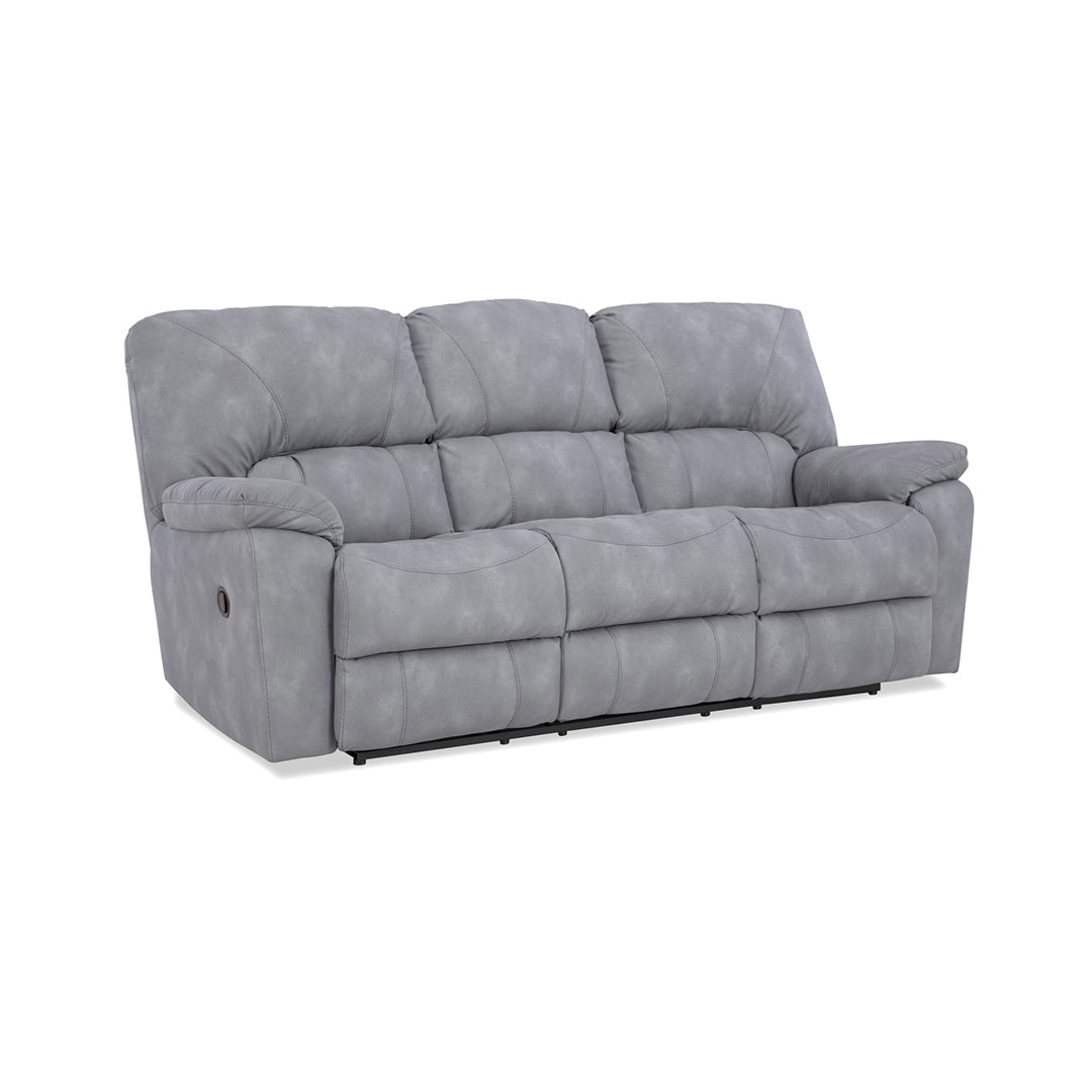 Premium Rhino Reclining Sofa - Modern Leather Recliner with Adjustable Headrest and Lumbar Support | Perfect for Living Room, Home Theater & Office Relaxation