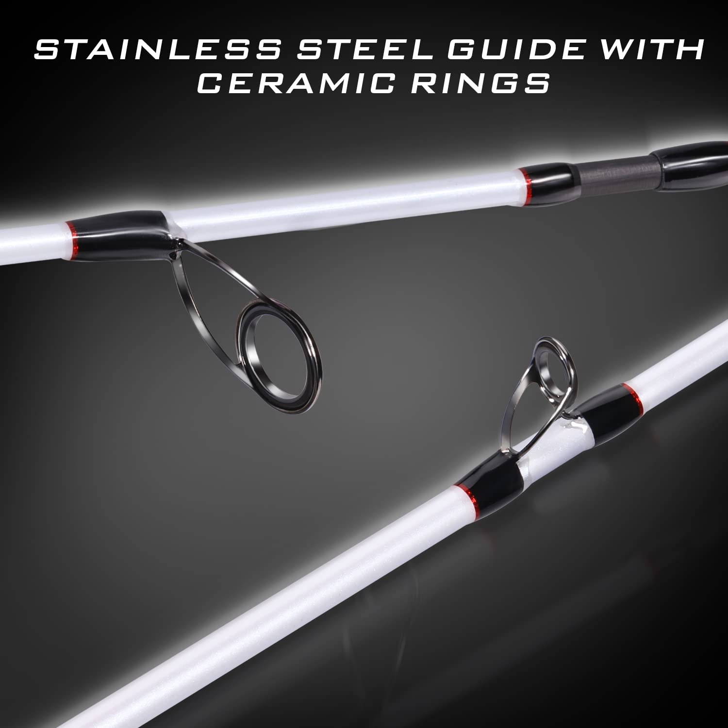 Sougayilang Spinning Combo - Medium Heavy Fishing Rod with 2000 Spinning Reel Set | Bass Fishing Tackle Kit for Freshwater & Saltwater Angling | Perfect for Shore Fishing, Boat Fishing, and Tournament Casting