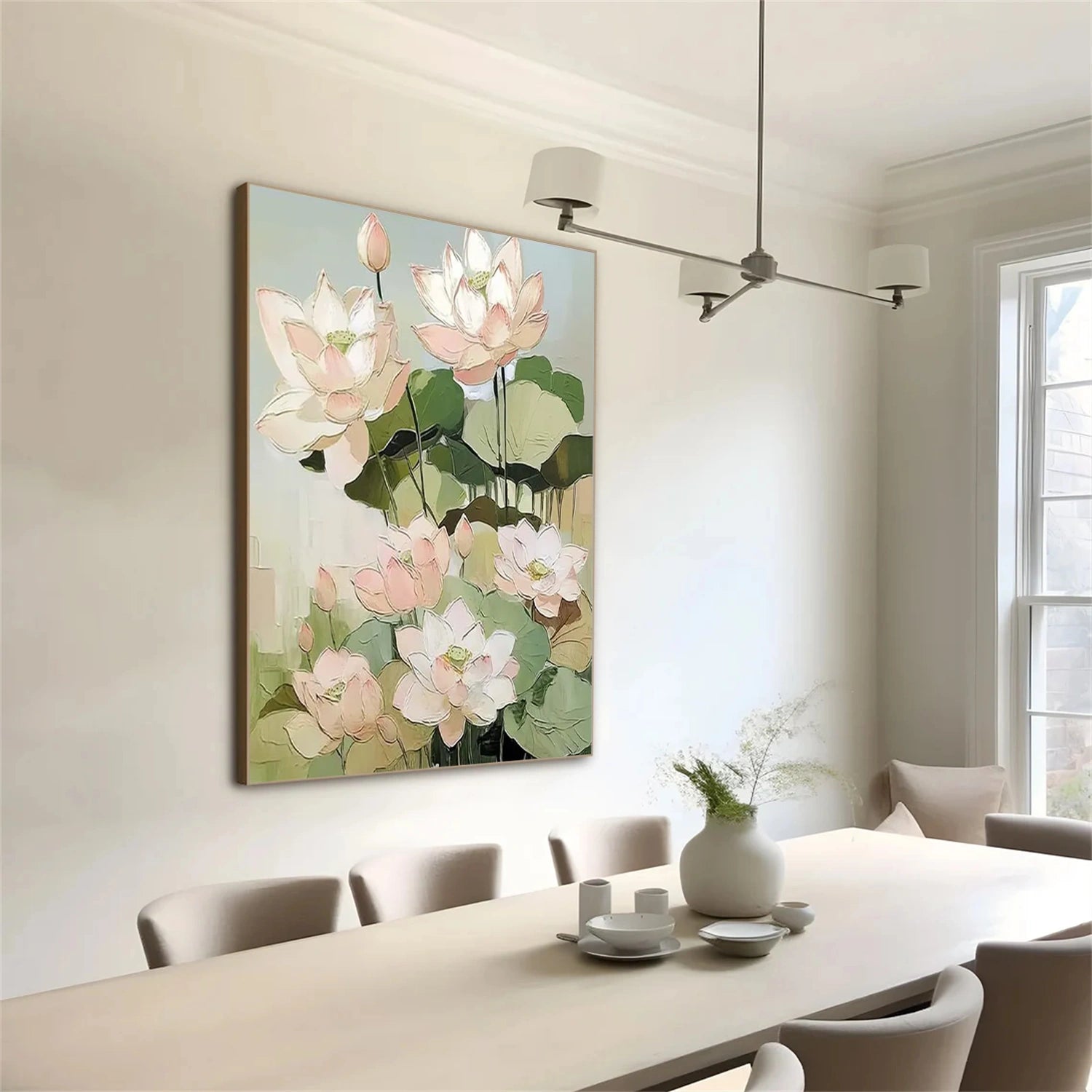 Abstract Canvas Wall Art - Flower and Tree Painting #FT217 - Perfect for Living Room, Bedroom & Office Decor