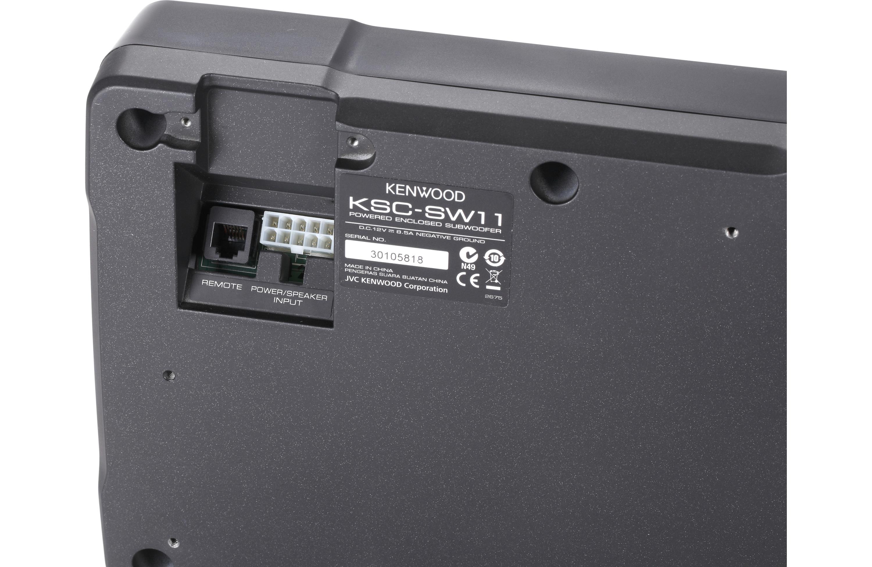 Kenwood KSC SW11 Compact Powered Subwoofer - 8