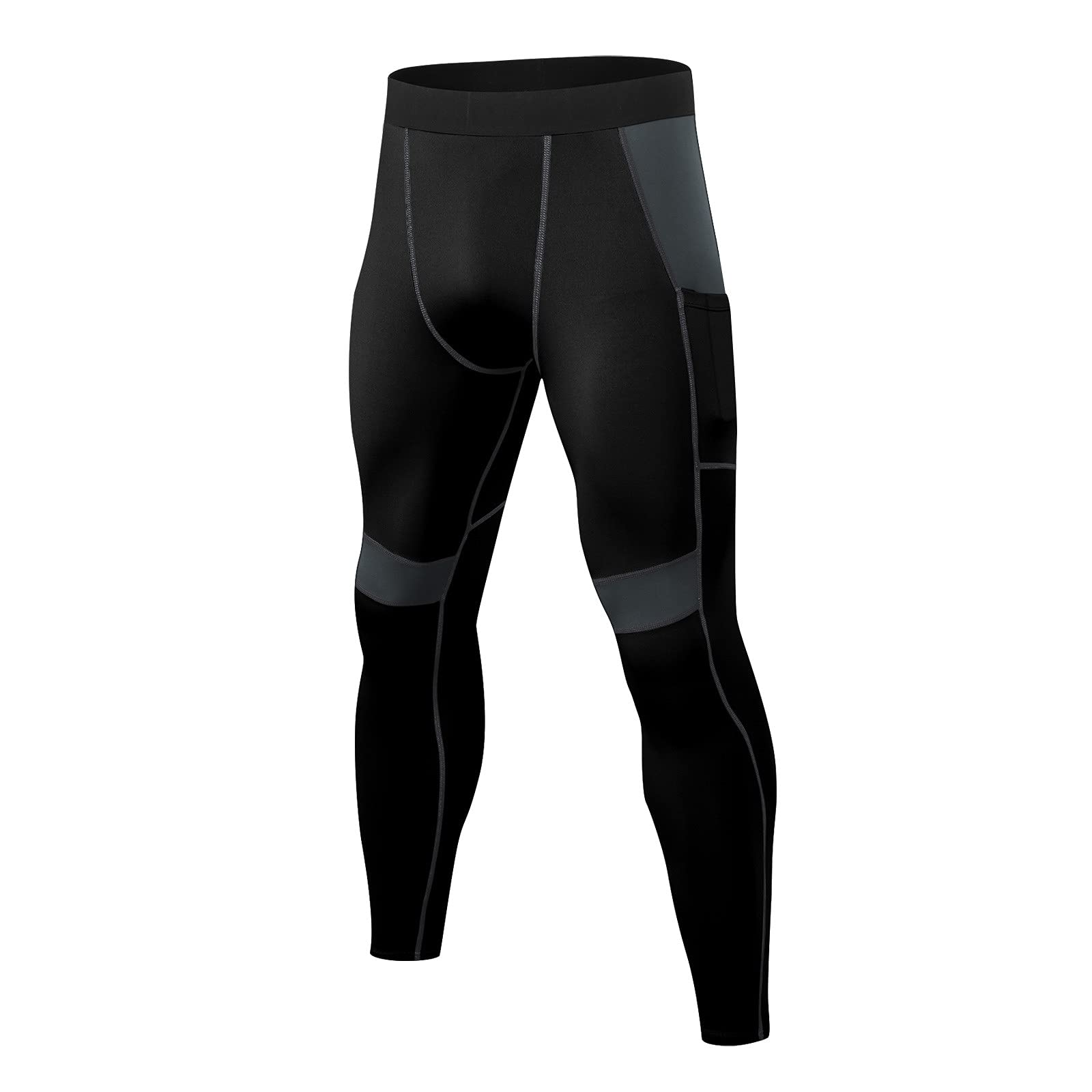 **LJHH Men's Workout Stretch Pants - Running Compression Sports Leggings, Athletic Tights for Training, Gym & Active Wear - Perfect for Running, Yoga & Fitness**