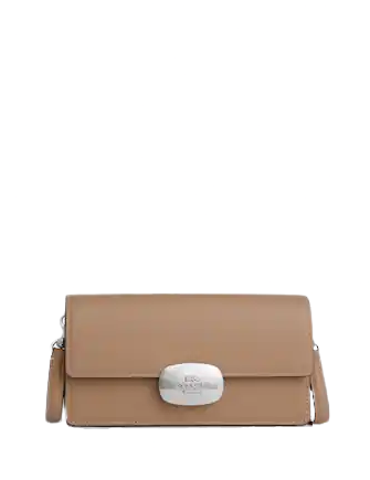 Coach Eliza Small Flap Crossbody Bag - Genuine Leather Shoulder Purse for Women | Perfect for Everyday Use, Date Night & Travel Accessories