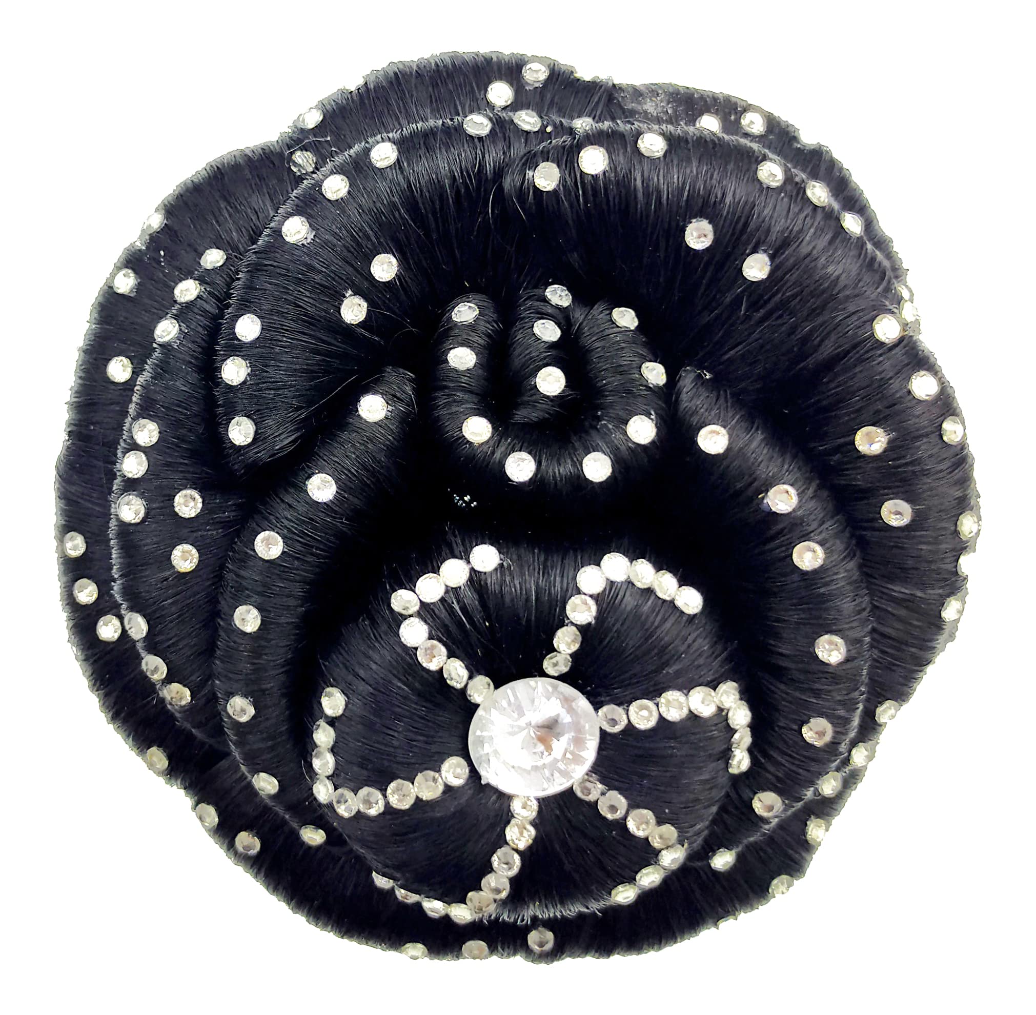 Jasmina Super Deluxe Hair Bun Maker - Premium Hair Accessories for Women, Perfect for Updos, Ponytails & Special Occasions - Great for Weddings, Parties & Everyday Styling