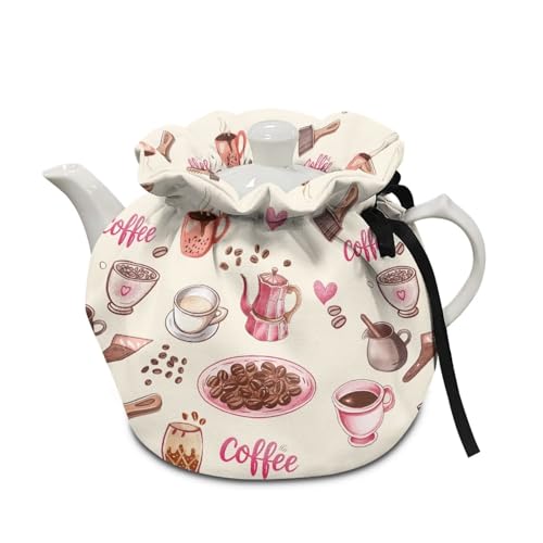 Coffee Bees Pattern