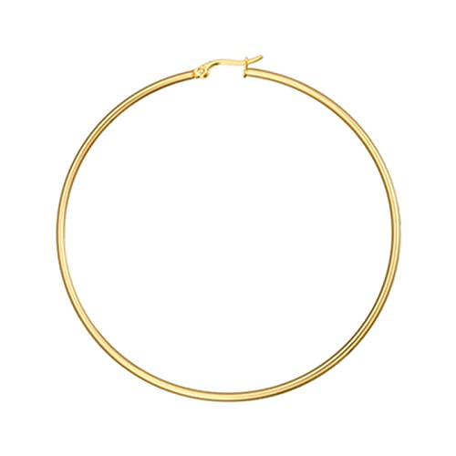 Hoop D Gold