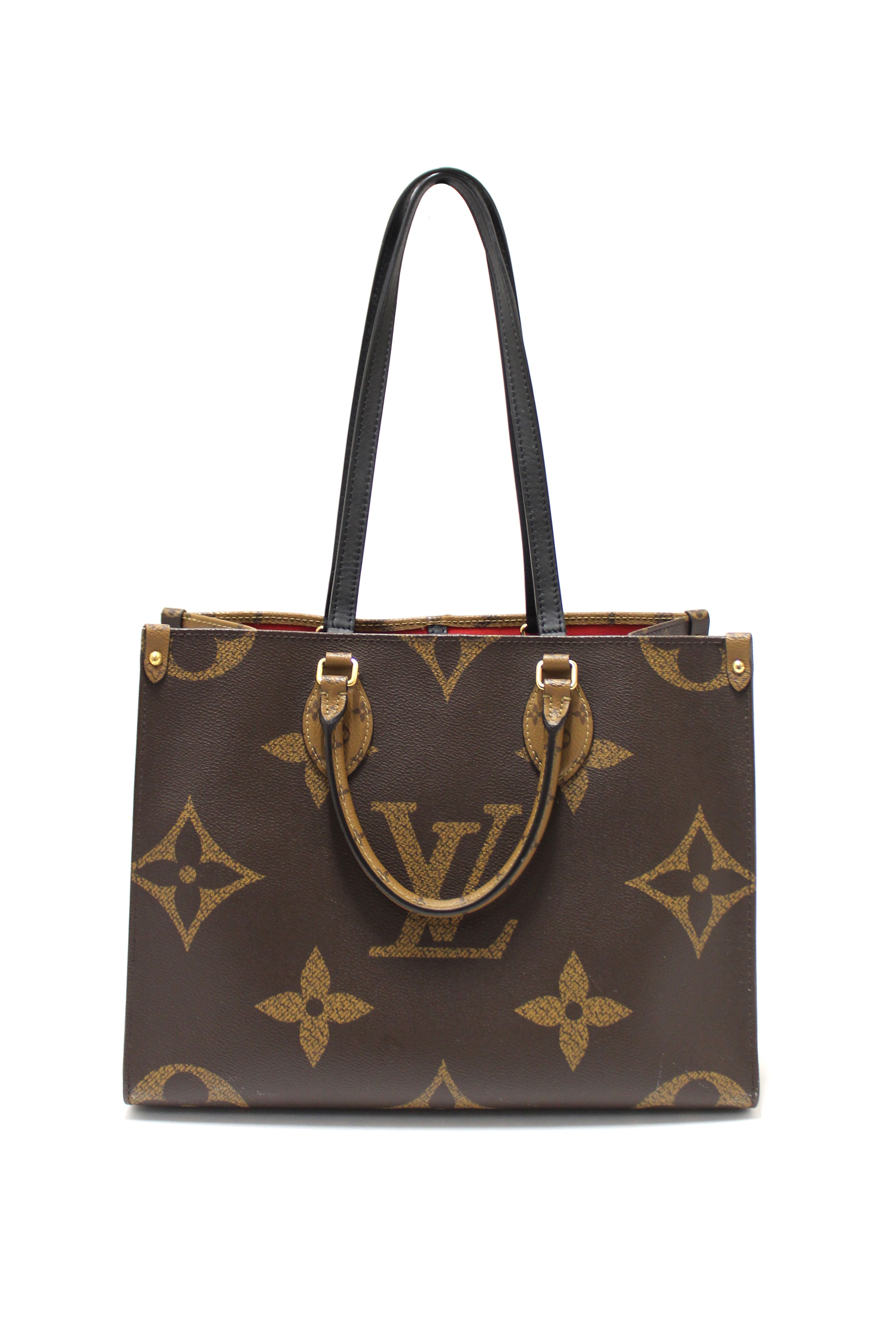 Authentic Louis Vuitton Monogram OnTheGo MM Tote Bag - Luxury Designer Handbag for Women, Perfect for Work, Travel & Everyday Use