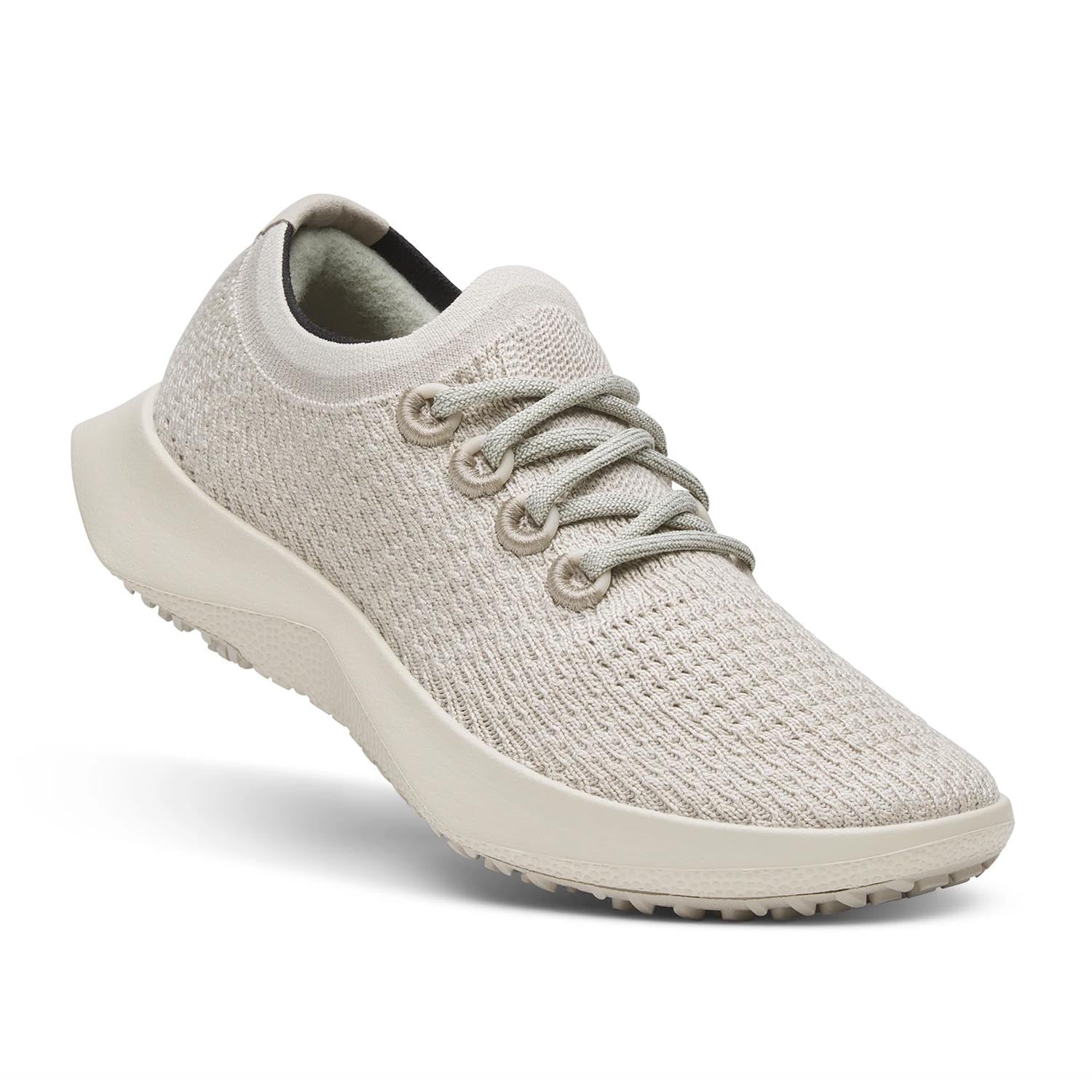 Allbirds Women's Tree Dasher 2 Running Shoes - Lightweight & Breathable Sneakers in Weathered White | Perfect for Jogging, Gym Workouts & Everyday Comfort