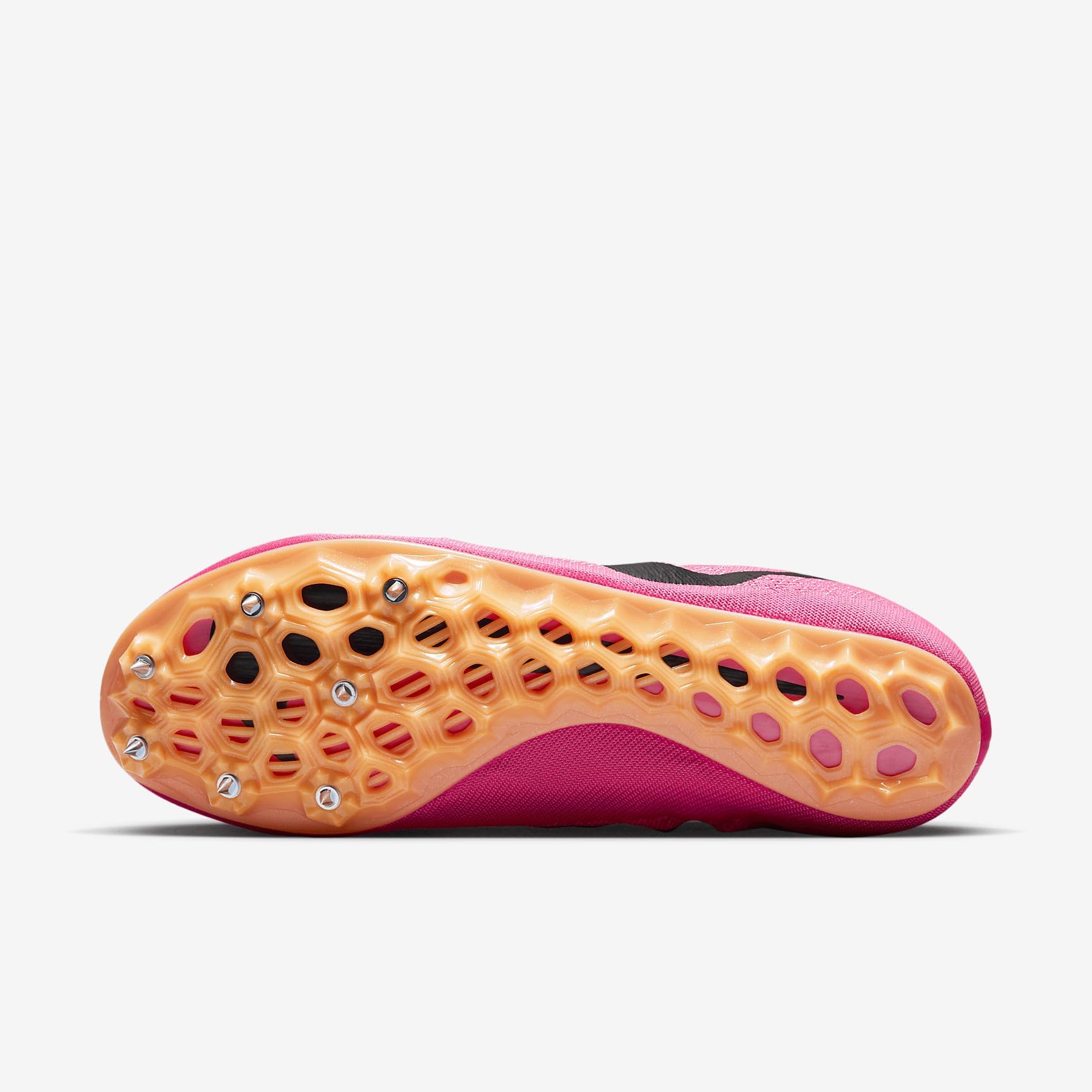 Nike Ja Fly 4 Track and Field Sprinting Spikes - Men's/Women's Running Shoes for Sprinters (DR2741-100, Sail/Light Lemon Twist/Fierce Pink) | Perfect for Track Meets, Training & Competitive Racing
