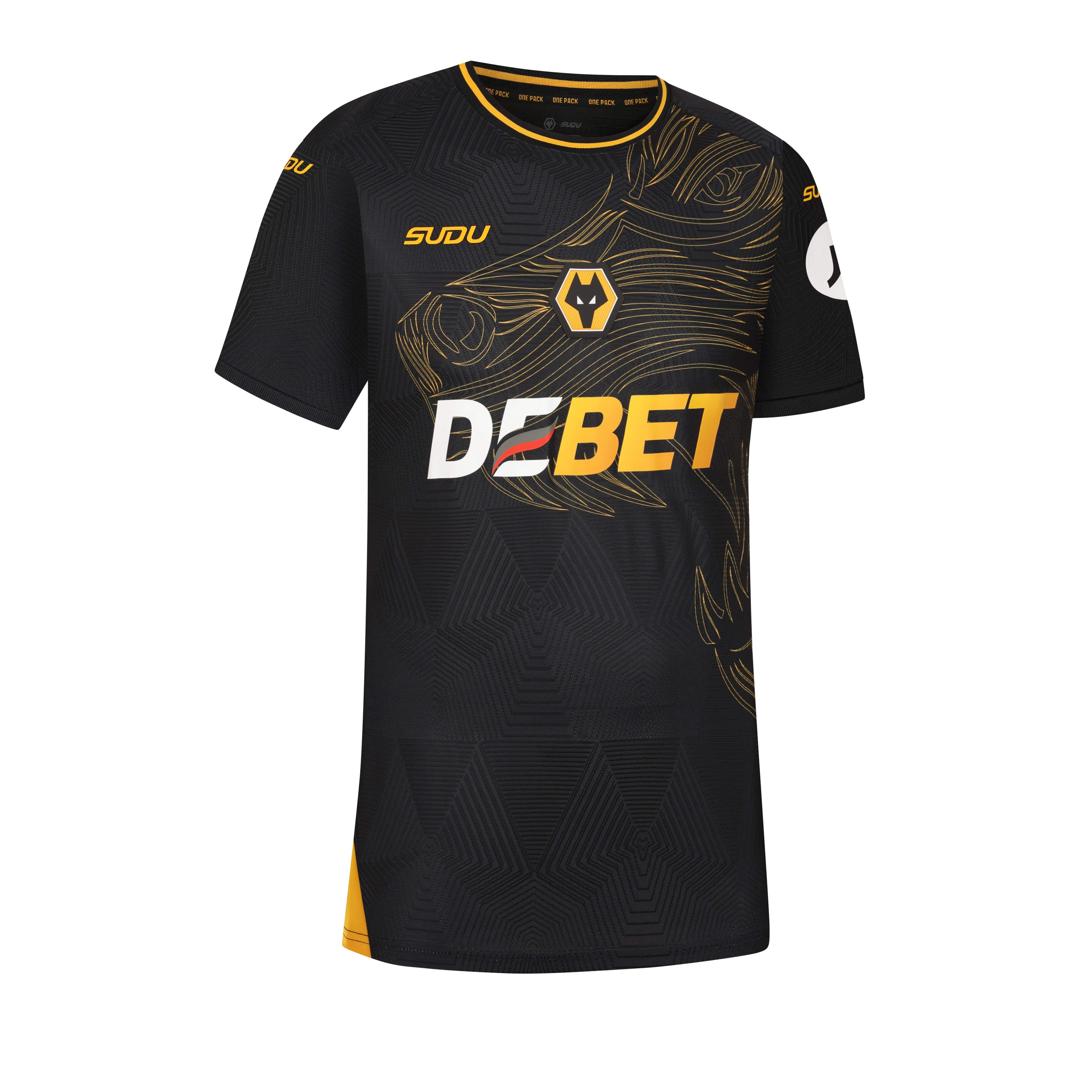 2024-2025 Wolves PRO Away Soccer Jersey for Men - Breathable & Lightweight Football Shirt for Match & Training - Perfect for Fans & Players