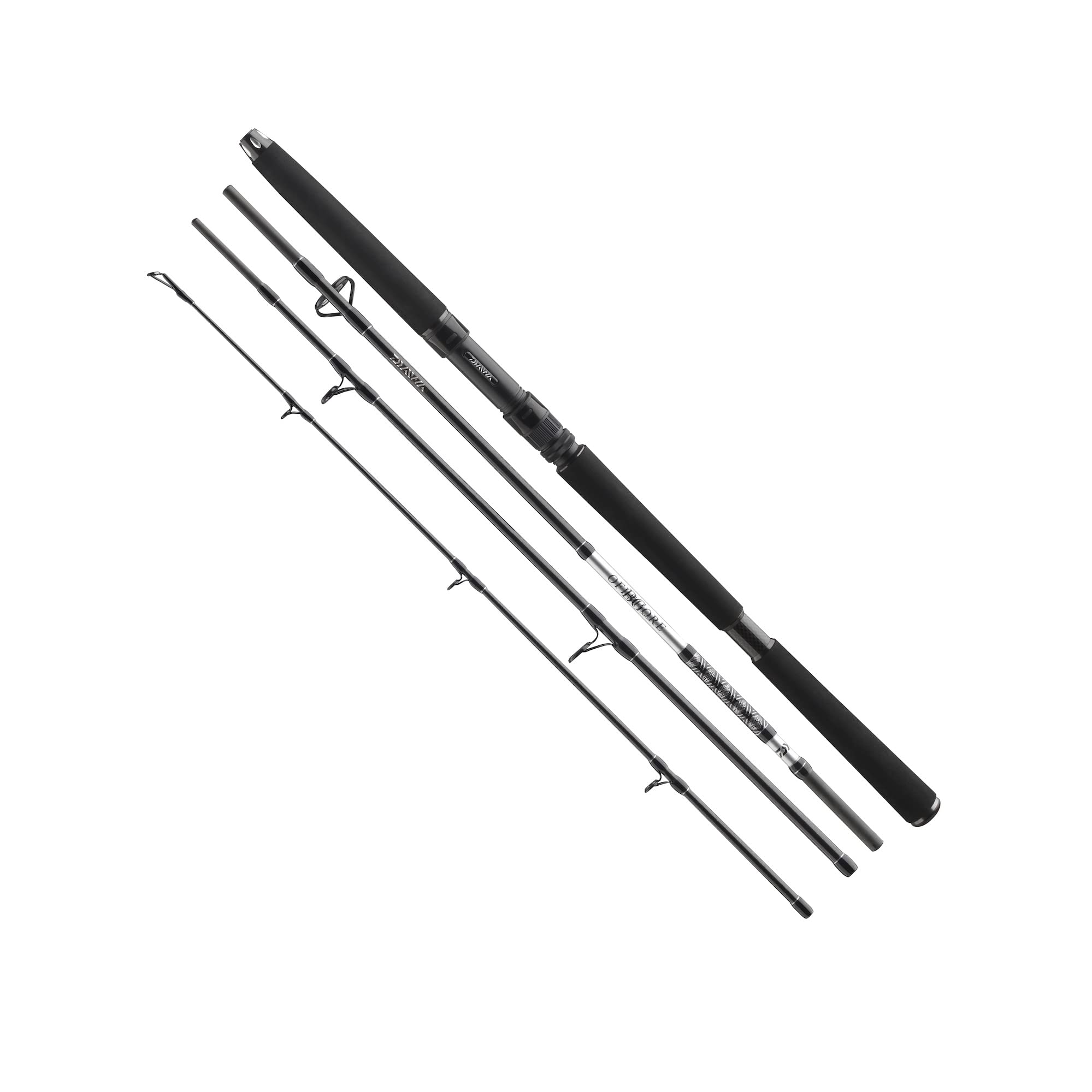 Daiwa BG Offshore Travel Saltwater Fishing Rod - Lightweight & Durable for Offshore & Deep Sea Fishing - Perfect for Travel & Boat Fishing Adventures
