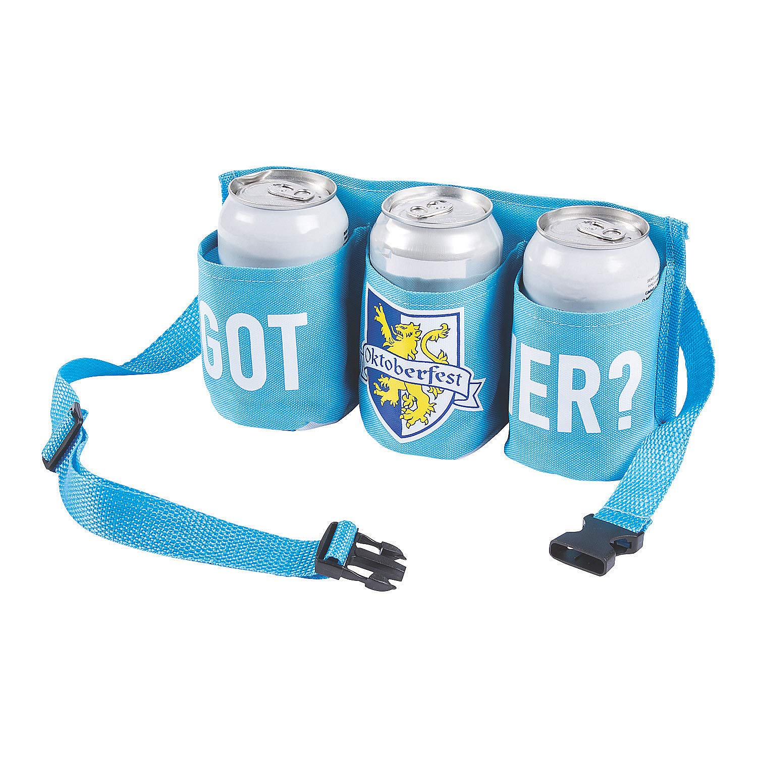 Oktoberfest Beer Holster - Premium Leather Beer Bottle Holder for German Festival, Parties & Outdoor Events - 1 Piece - Perfect for Oktoberfest Celebrations, BBQs, Camping & Tailgating