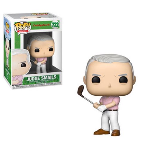 Caddyshack Judge Elihu Smails Pop! Vinyl Figure #722 - Funko Collectible for Movie Fans & Golf Lovers - Perfect for Display, Gifts, and Pop Culture Collections