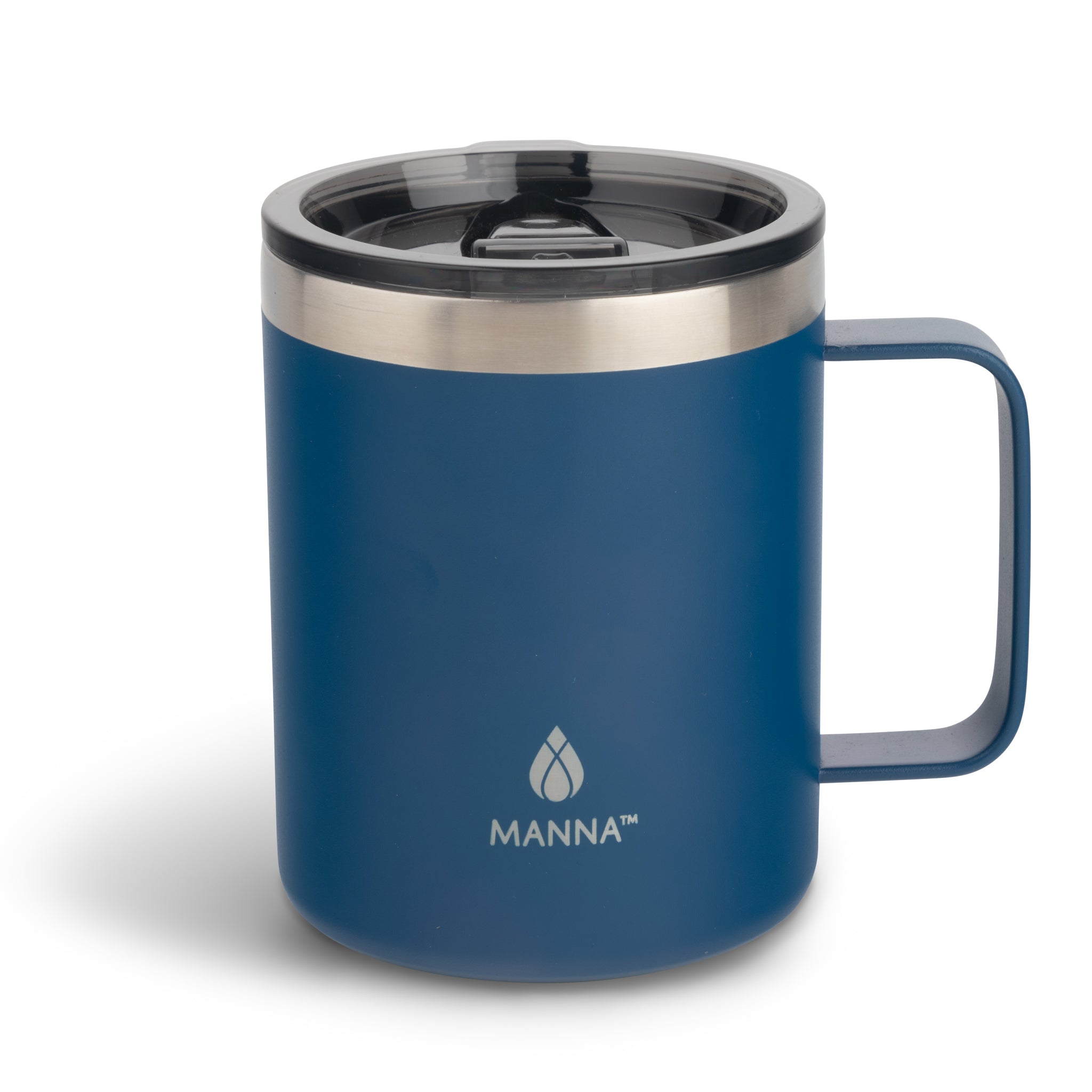 12 oz Bluff Mug - Durable Ceramic Coffee Cup with Handle, Perfect for Hot & Cold Drinks - Ideal for Home, Office, Camping & Gifts