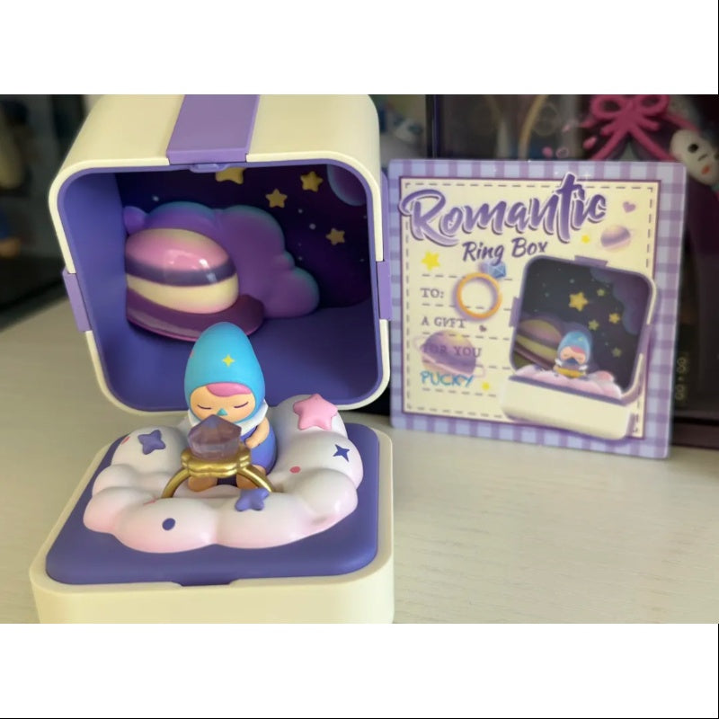 Pop Mart Romantic Ring Box Series 1 Complete Set - Perfect for Proposals, Anniversaries & Valentine's Day Gifts