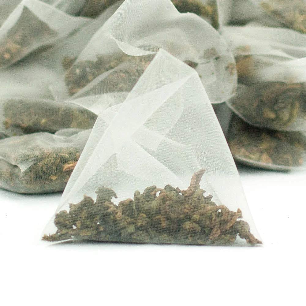 Premium Taiwanese High Mountain Milk Oolong Tea Bags - Aromatic Xin Qing Jinxuan Oolong Loose Leaf Tea - 20 Count (Makes 40 Cups) - Perfect for Afternoon Tea, Office Break or Relaxing Evening at Home