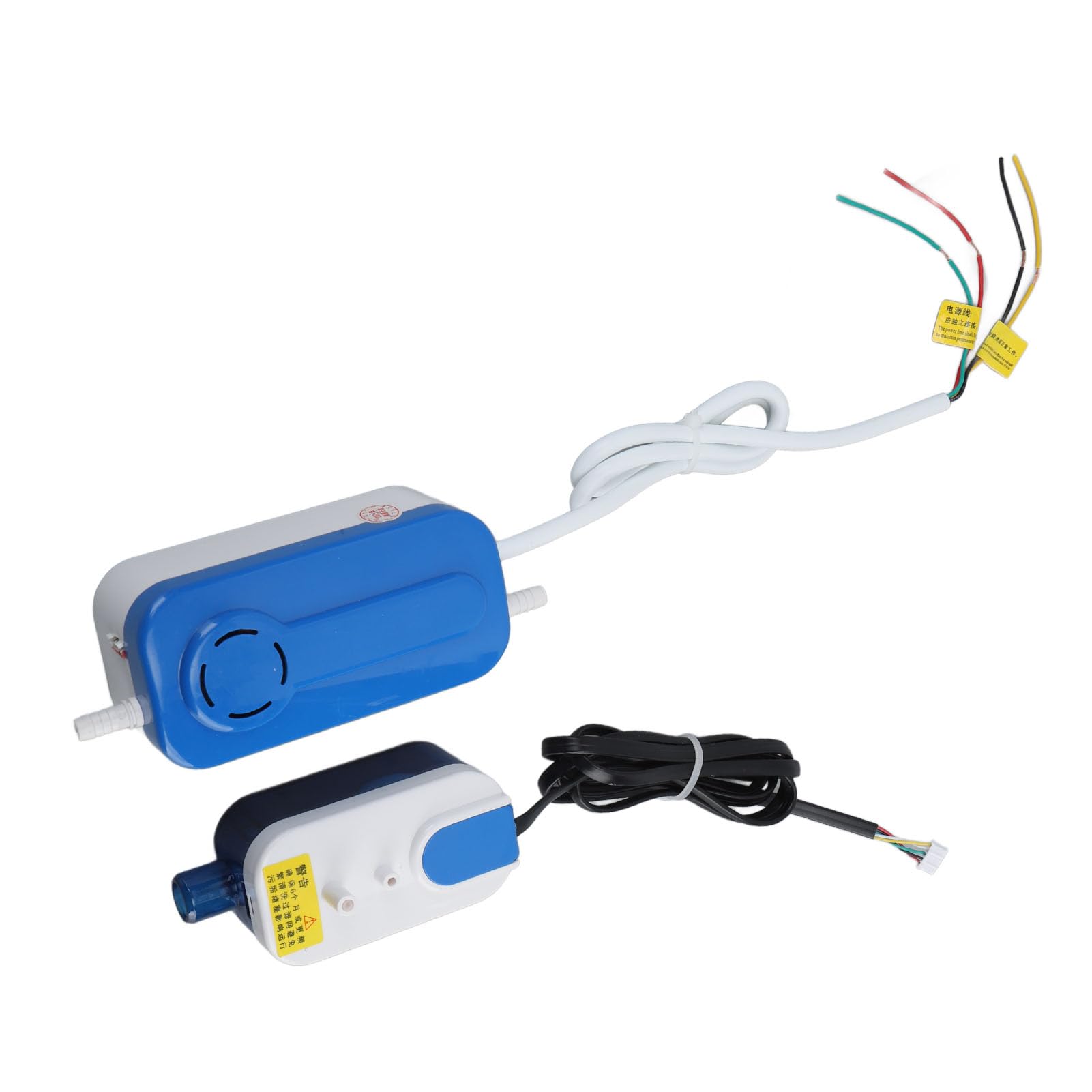 Automatic Condensate Pump 200ml, AC 110-240V Silent Mini HVAC Drain Pump for 1-3HP Air Conditioner, Furnace, Dehumidifier - Perfect for Home, Office, and Basement Use
