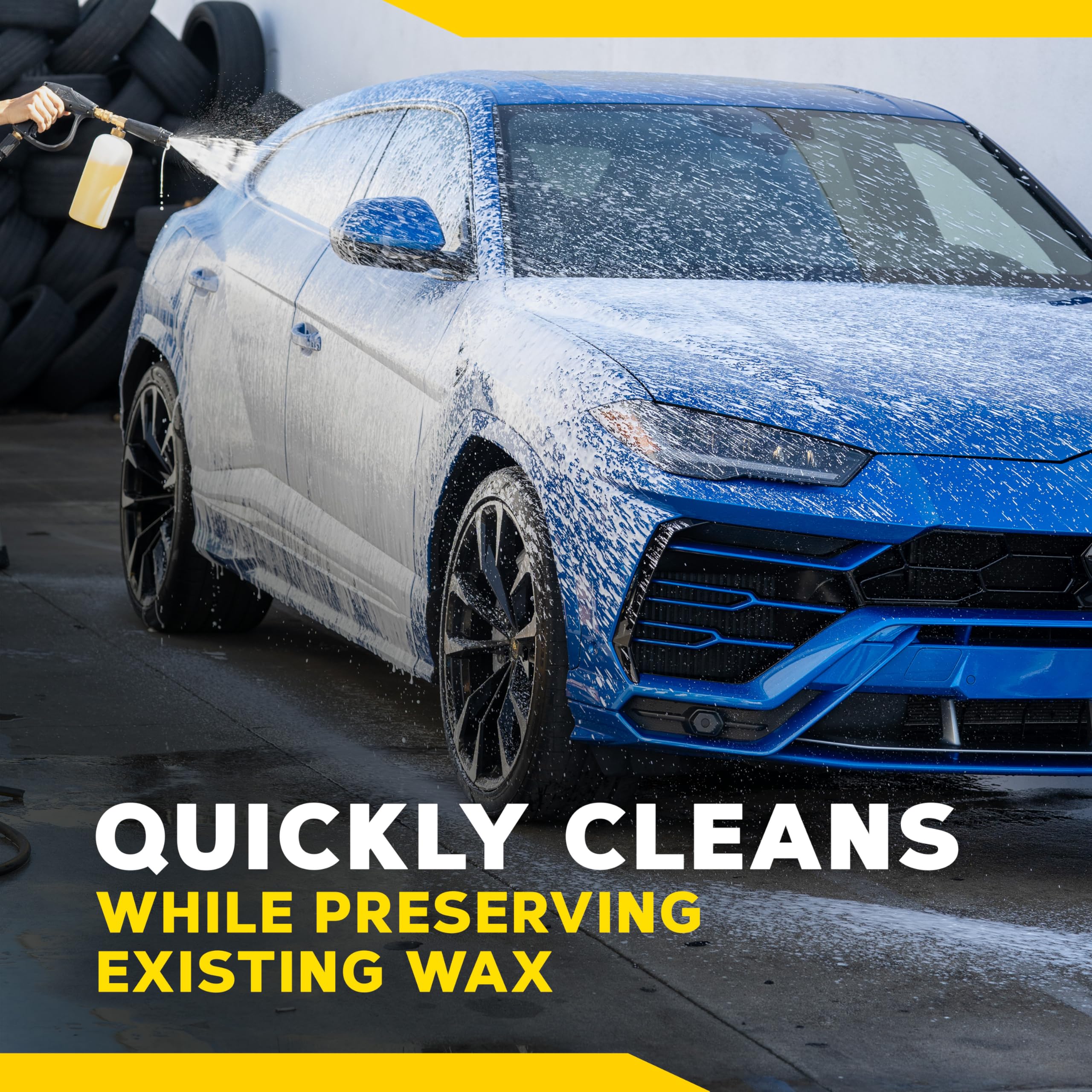 Meguiar's Gold Class Car Wash Soap - Premium Foaming Car Shampoo for Deep Cleaning & Shine (1 Gallon) - Ideal for Cars, Trucks, SUVs & Motorcycles