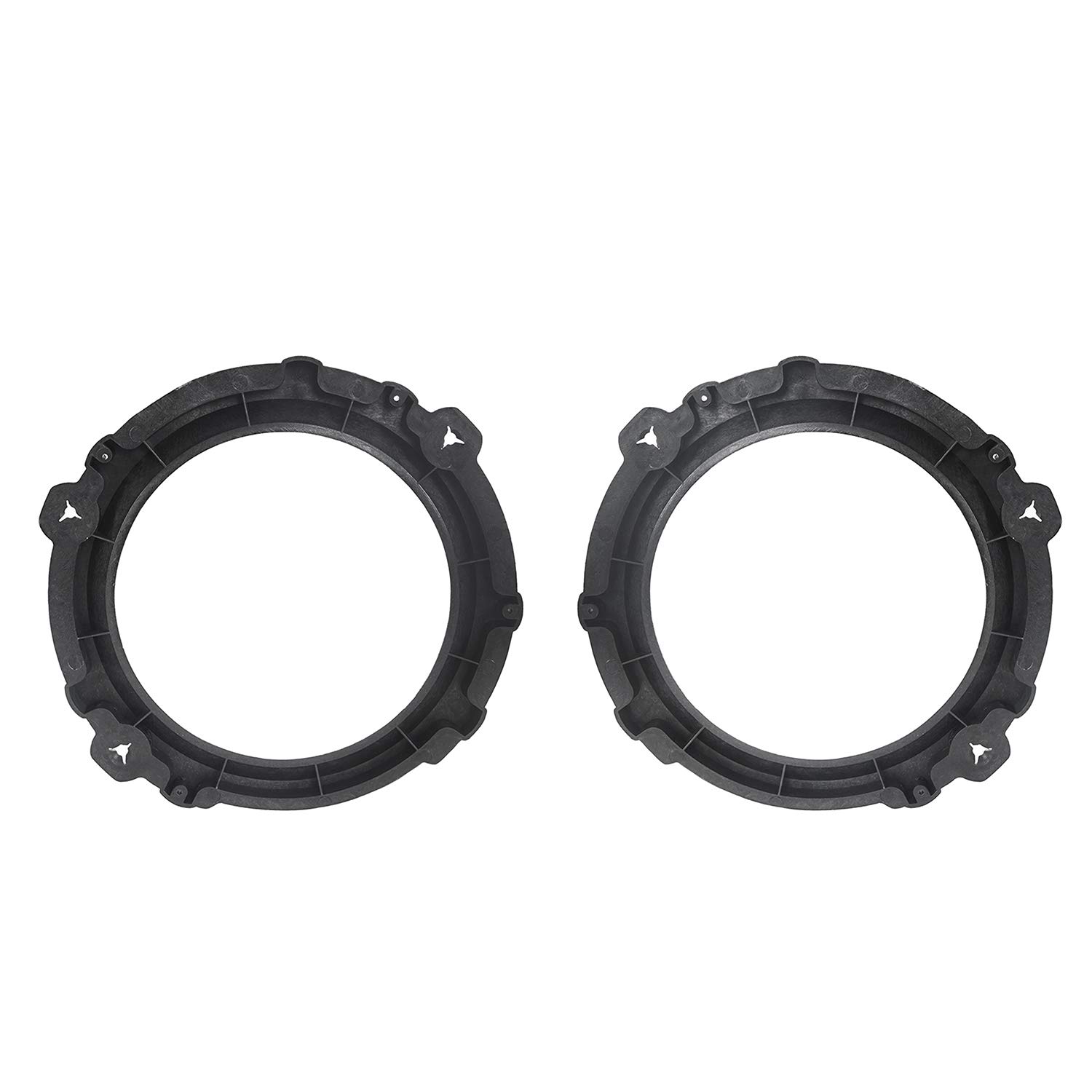 u-Box 7-Inch Headlight Mount Ring Bracket Overlay Retainer - Replacement Compatible with Jeep Wrangler TJ 1997-2006 Models - Perfect for Off-Roading & Night Driving Upgrades