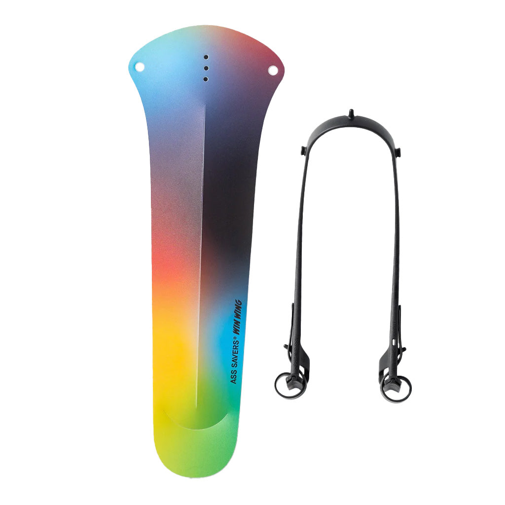 Ass Savers Win Wing 2 Road Bike Fender - Lightweight Mudguard for Road Bikes | Perfect for Wet Weather Cycling & Commuting