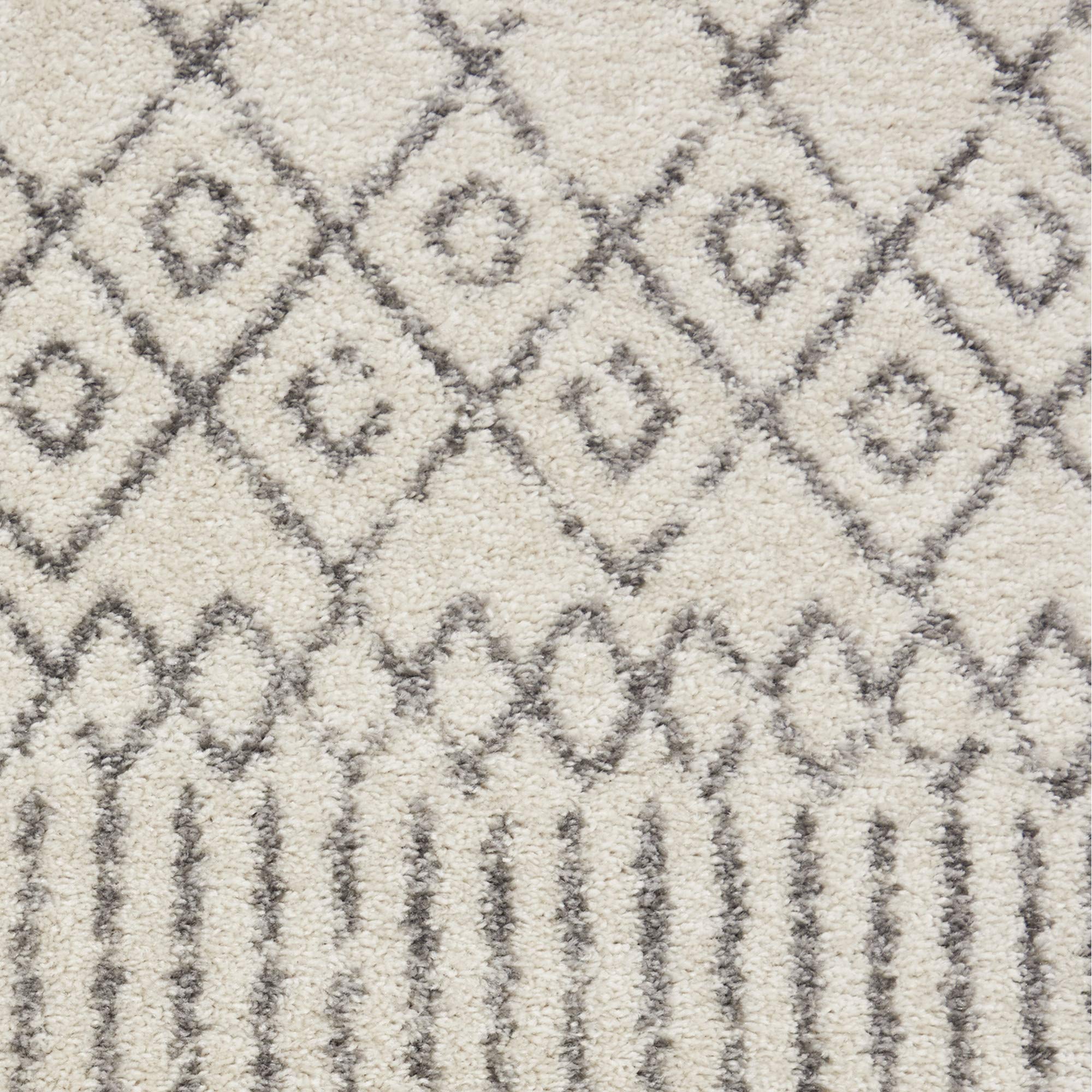 Nourison Passion Bohemian Ivory/Grey 6'7