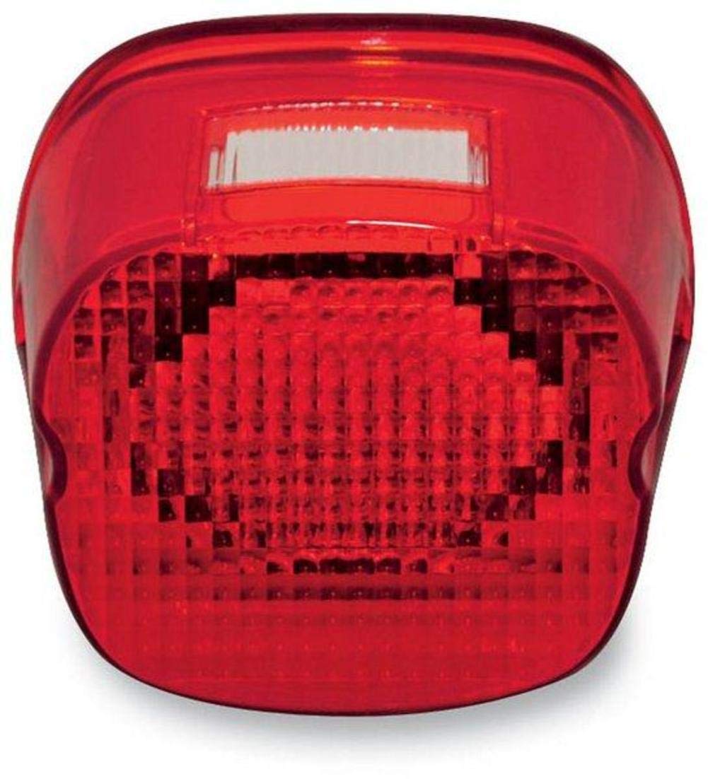 Custom Dynamics GEN2-LDW-R Red LED License Plate Light for Harley-Davidson 1999-2016 Models - Perfect for Night Riding & Enhanced Motorcycle Safety