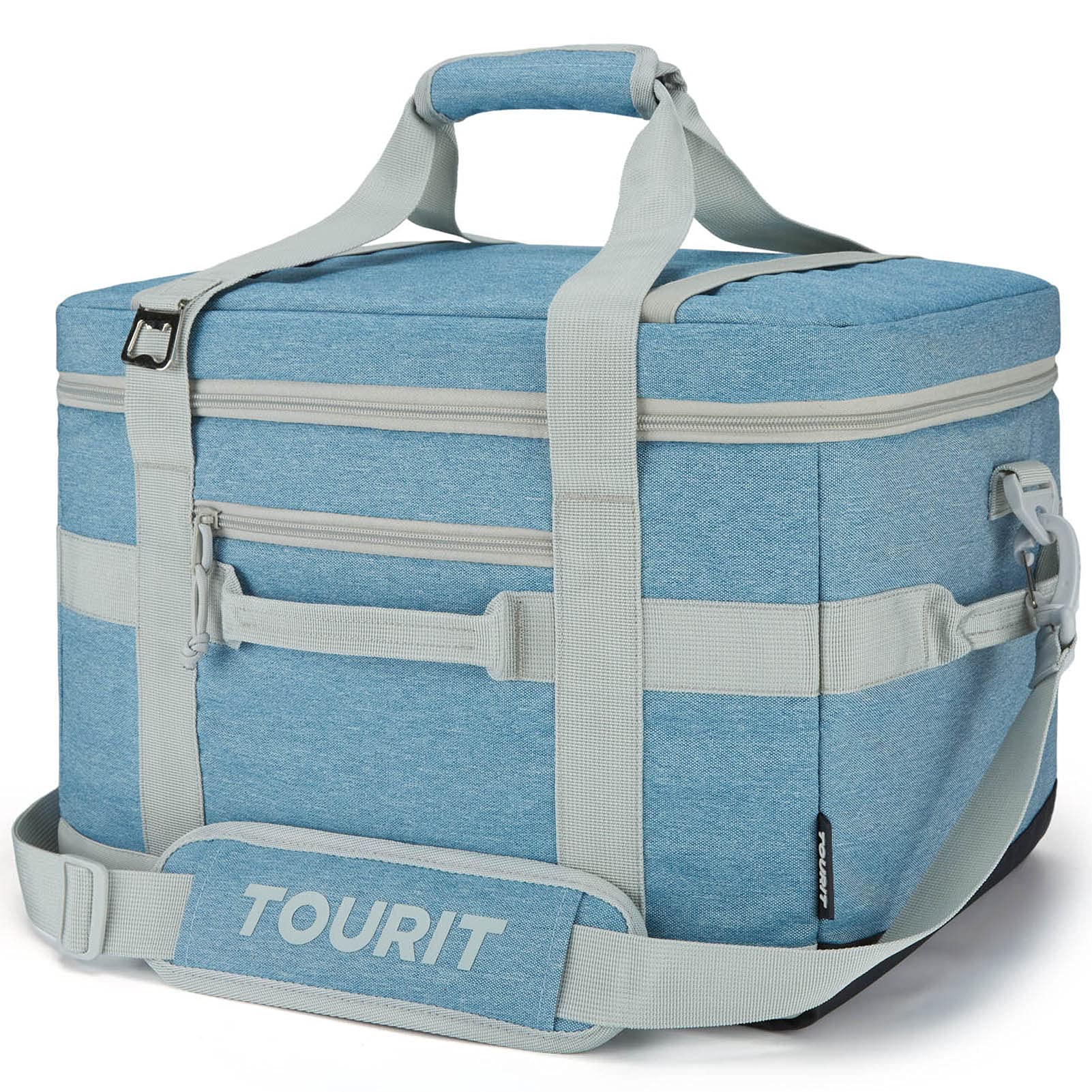 TOURIT 48/60 Can Insulated Soft Cooler Bag - Large Collapsible 32/40L Lunch Cooler for Picnic, Beach, Camping, Work & Travel - Perfect for Outdoor Adventures, BBQs & Road Trips