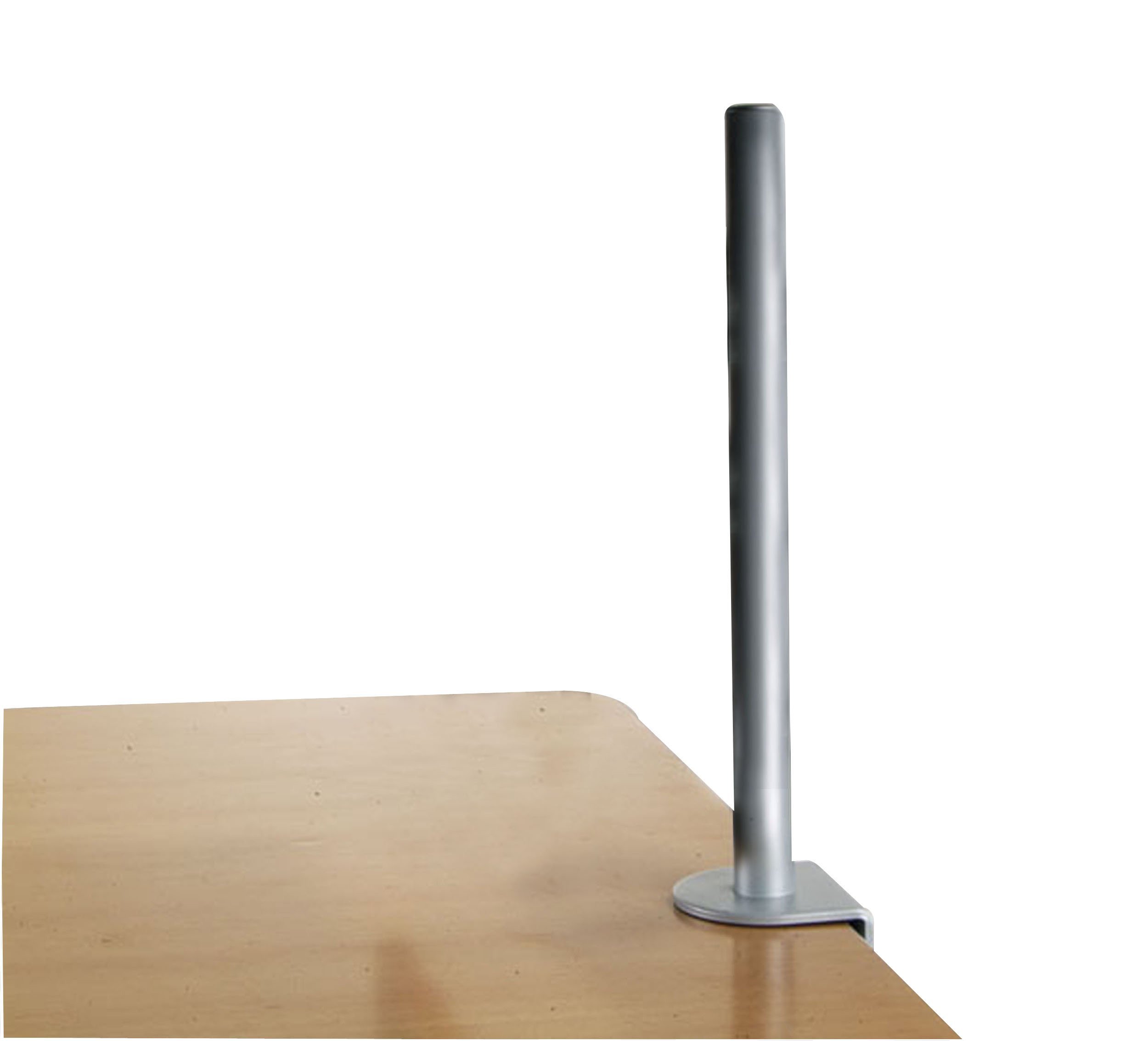 LINDY 450mm Adjustable Desk Clamp Pole Mount (40692) - Perfect for Monitor Arms, Microphones & Studio Lights - Home Office & Gaming Setup Accessory