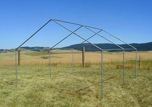 Montana Canvas Breakdown Tent Frame - Lightweight & Portable Camping Tent for Outdoor Adventures, Hiking, and Backpacking
