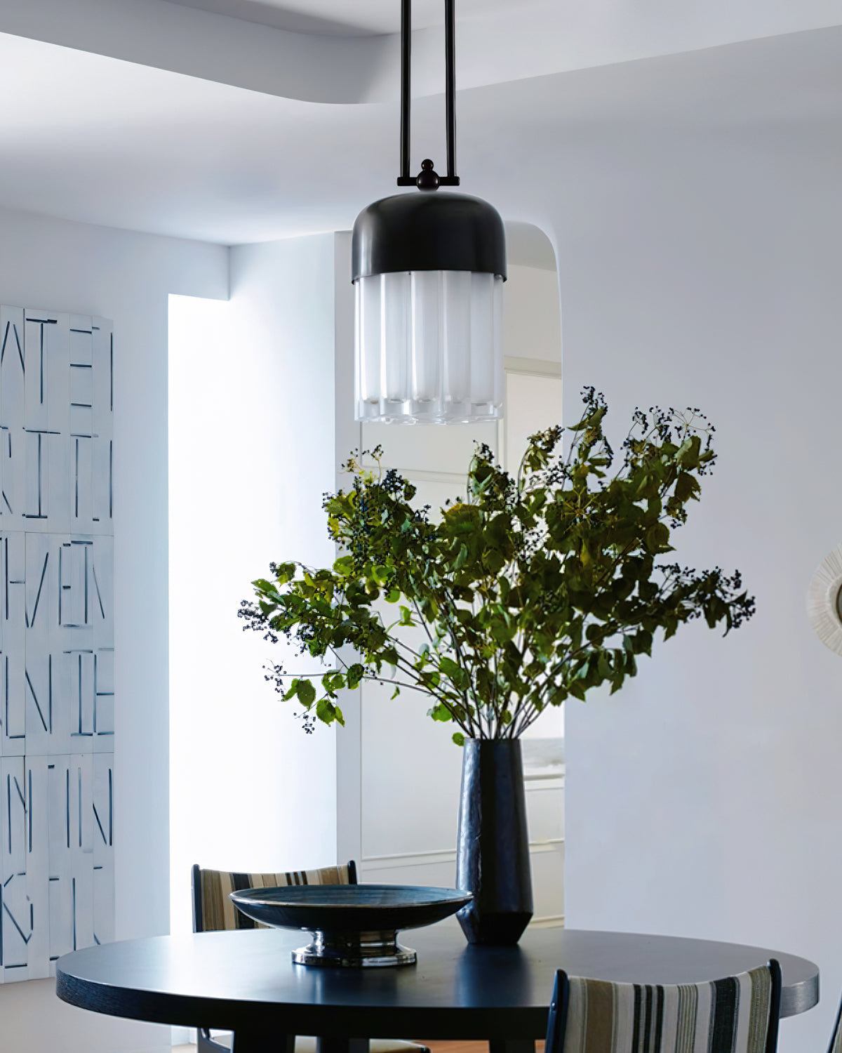 Modern Felix Pendant Light - Adjustable Hanging Chandelier for Kitchen Island, Dining Room & Bedroom Lighting - Dimmable LED Ceiling Fixture with Vintage Industrial Design