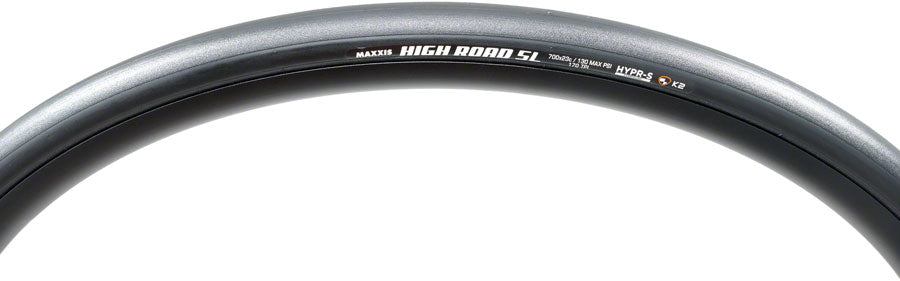 2 Pack Maxxis High Road SL Folding Clincher Bike Tires - Black, HYPRS K2 Protection (TB00268800) | Lightweight & Durable for Road Cycling, Racing & Training
