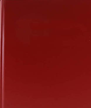 BookFactory Burgundy Grid Notebook - 8
