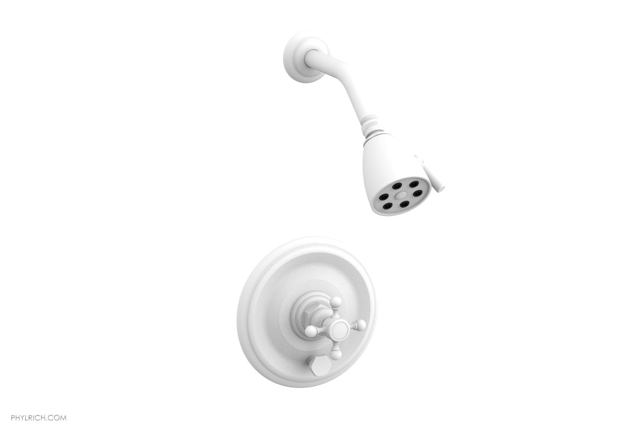 HEX TRADITIONAL Pressure Balance Shower and Diverter Set (No Spout) 4 151 - Perfect for Bathroom Renovation and Modern Home Upgrade