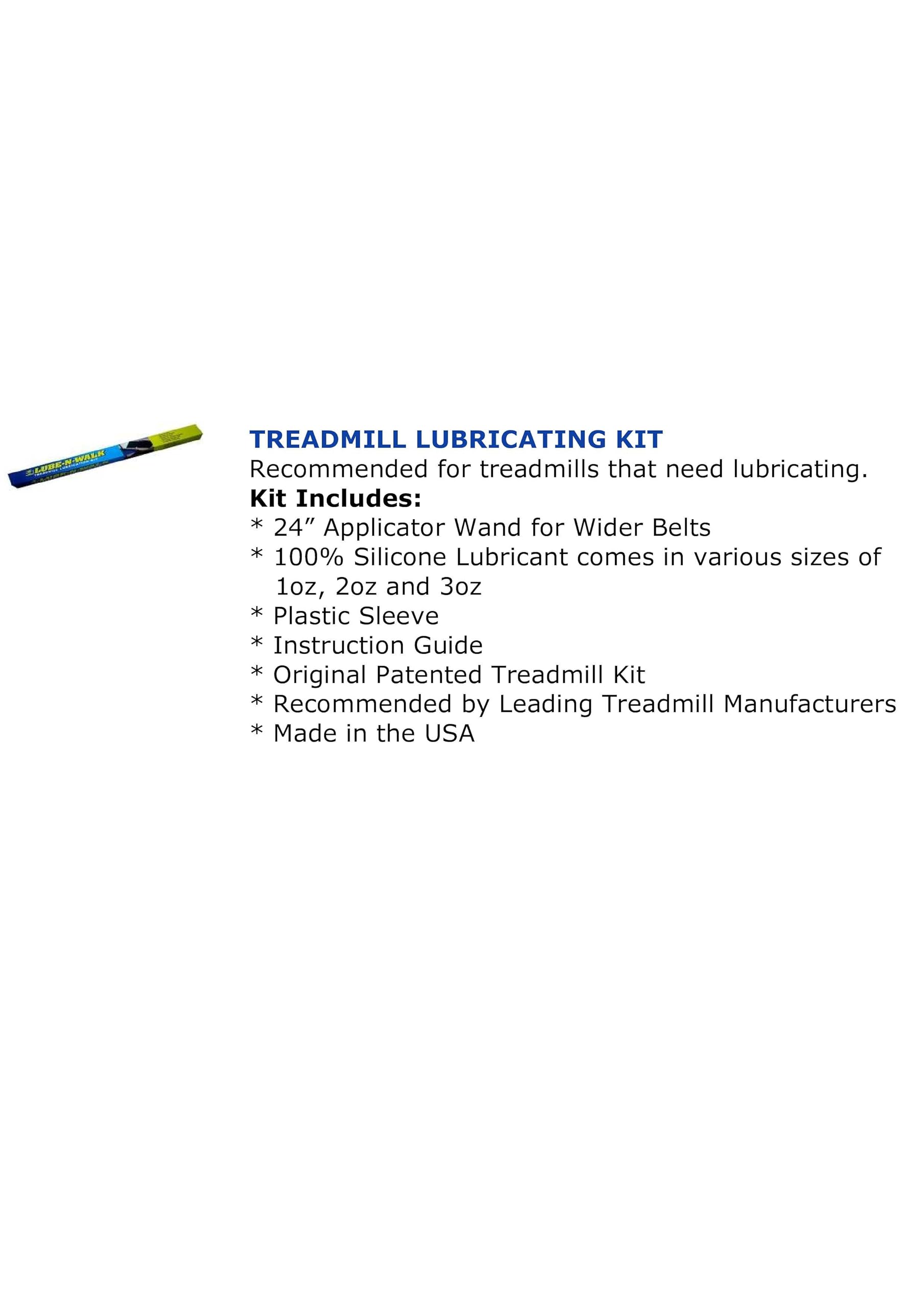 Original Treadmill Cleaning and Lubrication Kit - Clean-N-Walk Home Combo Kit | Official Partner for Major Treadmill Brands | Perfect for Home Gym Maintenance & Treadmill Care