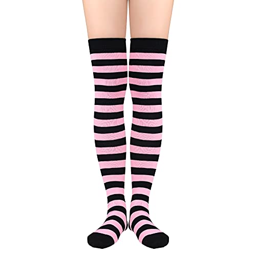 02 Pink Black Stripes