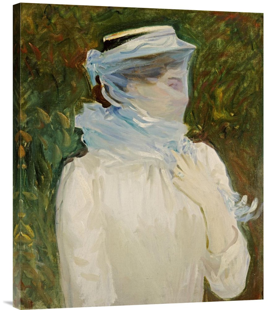 John Singer Sargent Sally Fairchild Canvas Wall Art Print - Gallery Wrap Giclee Reproduction - Elegant Home & Office Decor for Living Room, Bedroom, Dining Area