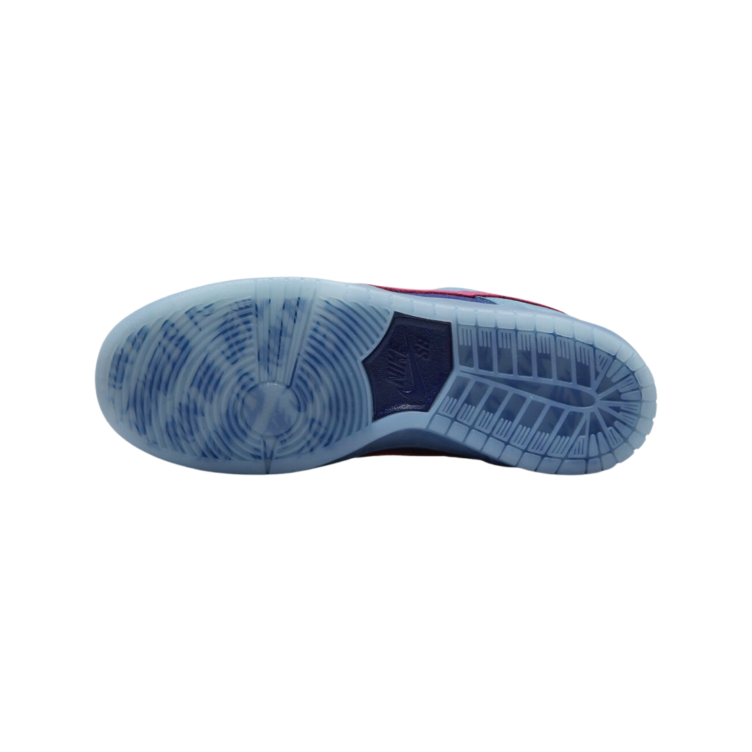Nike Dunk SB Low Pro QS Run the Jewels Sneakers - Deep Royal Blue & Active Pink Colorway | Men's Skateboarding Shoes for Streetwear & Casual Wear