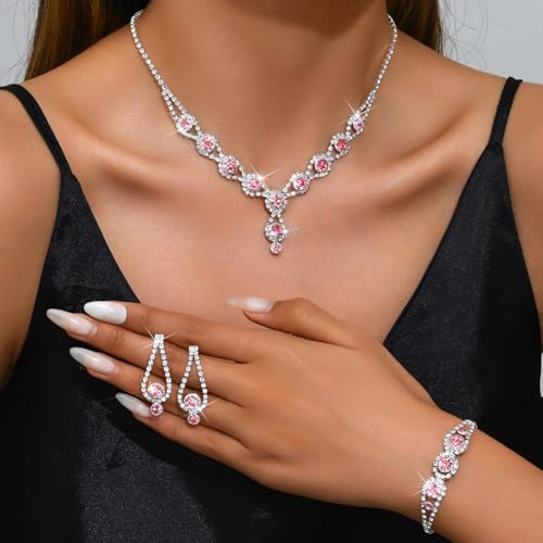 V:Pink Jewelry Set