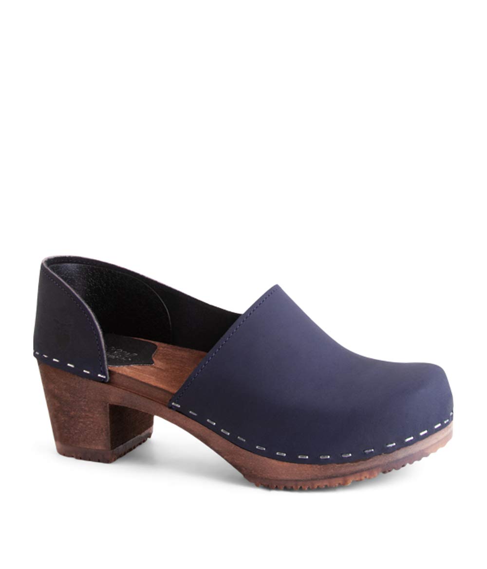 Sandgrens Swedish Handmade Wooden Closed Back Clog Shoes - Comfortable & Durable Wooden Clogs for Women & Men | Perfect for Gardening, Cooking & Casual Wear