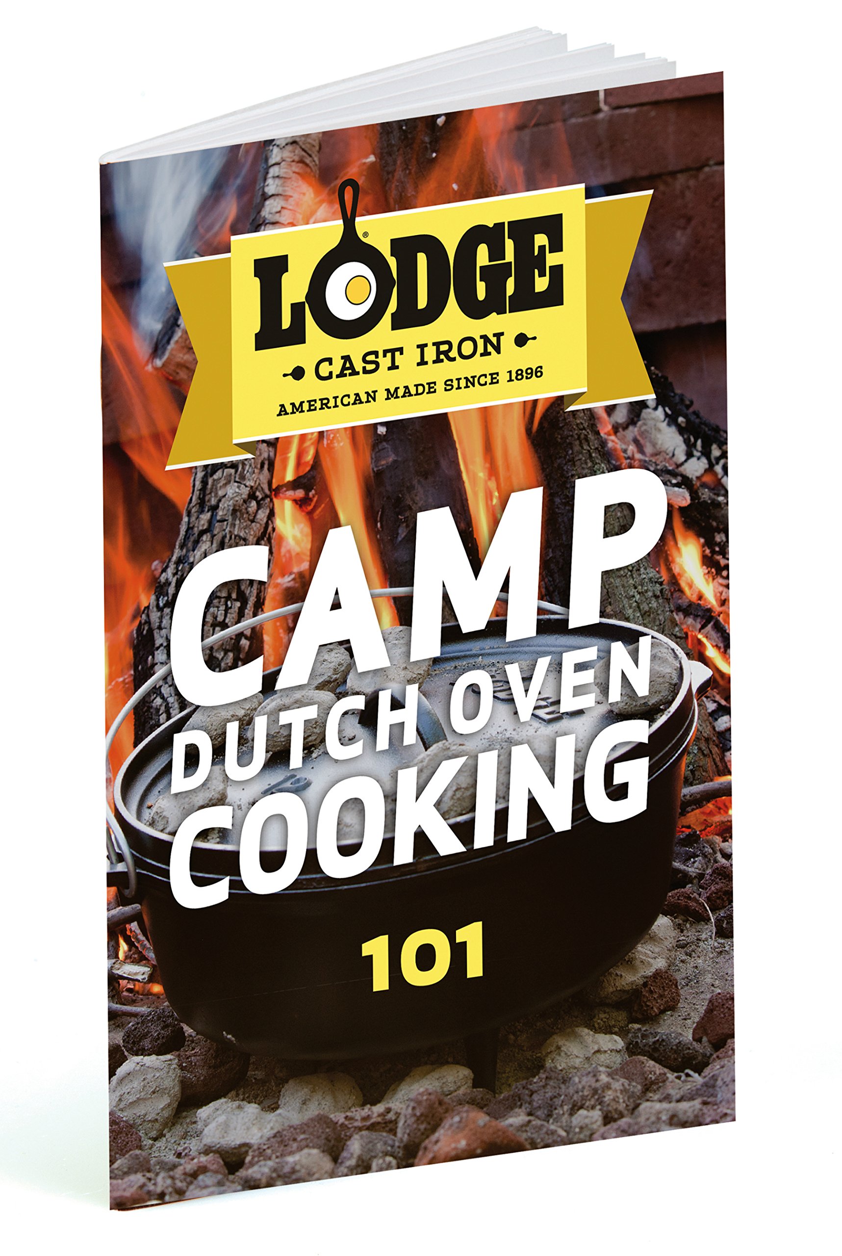 Lodge 8 Quart Pre-Seasoned Cast Iron Dutch Oven with Lid - Heavy Duty Camping Cookware for Oven, Stove, Grill & Campfire - Perfect for Stews, Bread Baking & Outdoor Cooking - Black