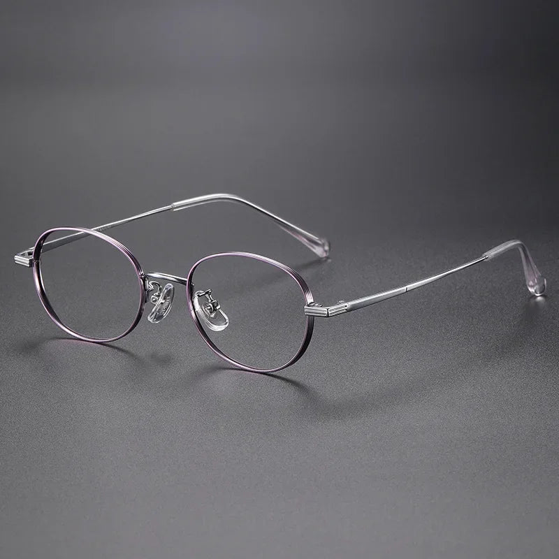 Aror Women's Full Rim Small Oval Titanium Eyeglasses 45015 - Lightweight & Durable Eyewear for Work, Reading & Everyday Use