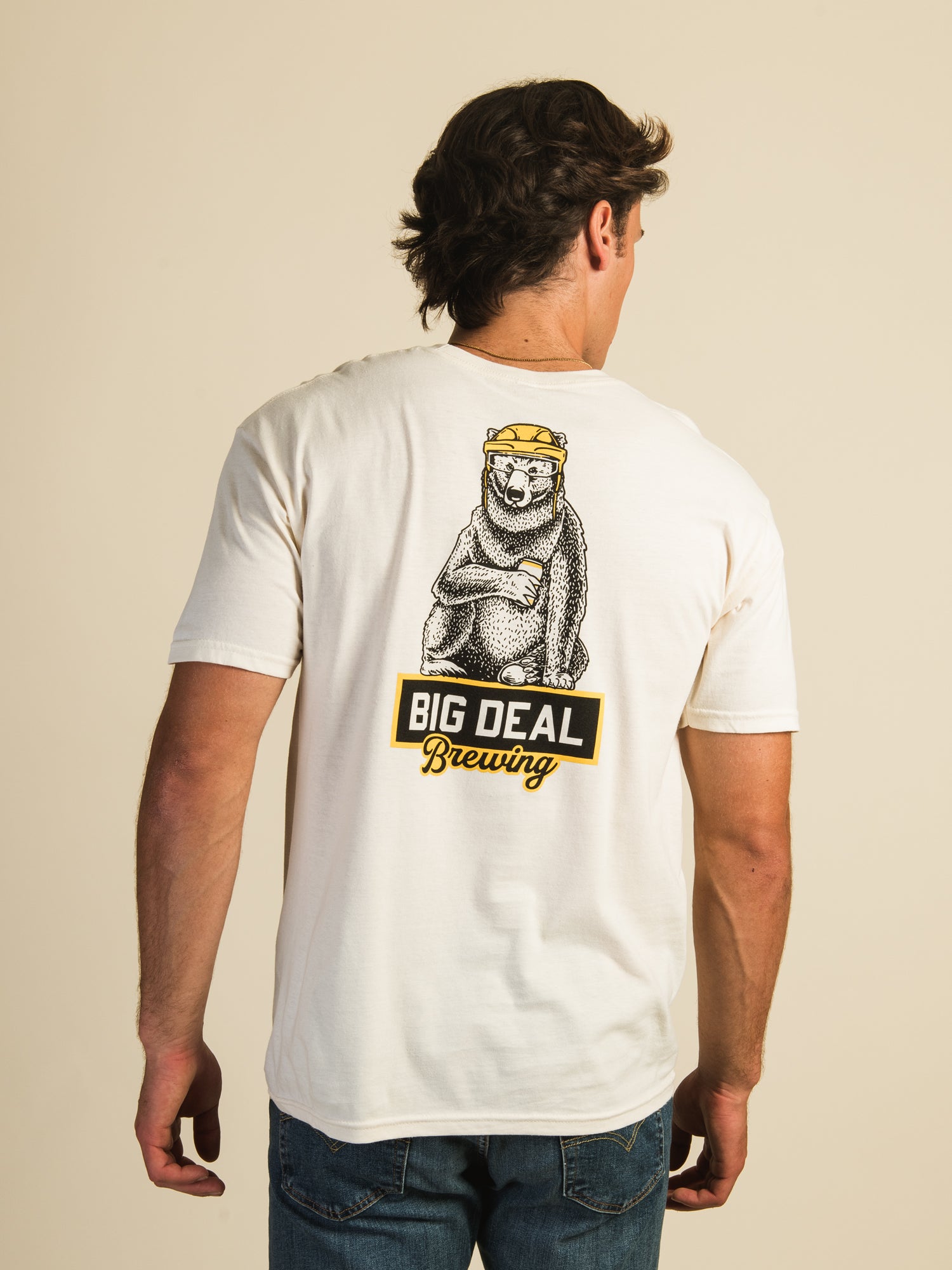 Barstool Sports Big Deal Brew Bear T-Shirt - Funny Beer Lover Graphic Tee for Men & Women - Perfect for Parties, Gamedays & Casual Wear