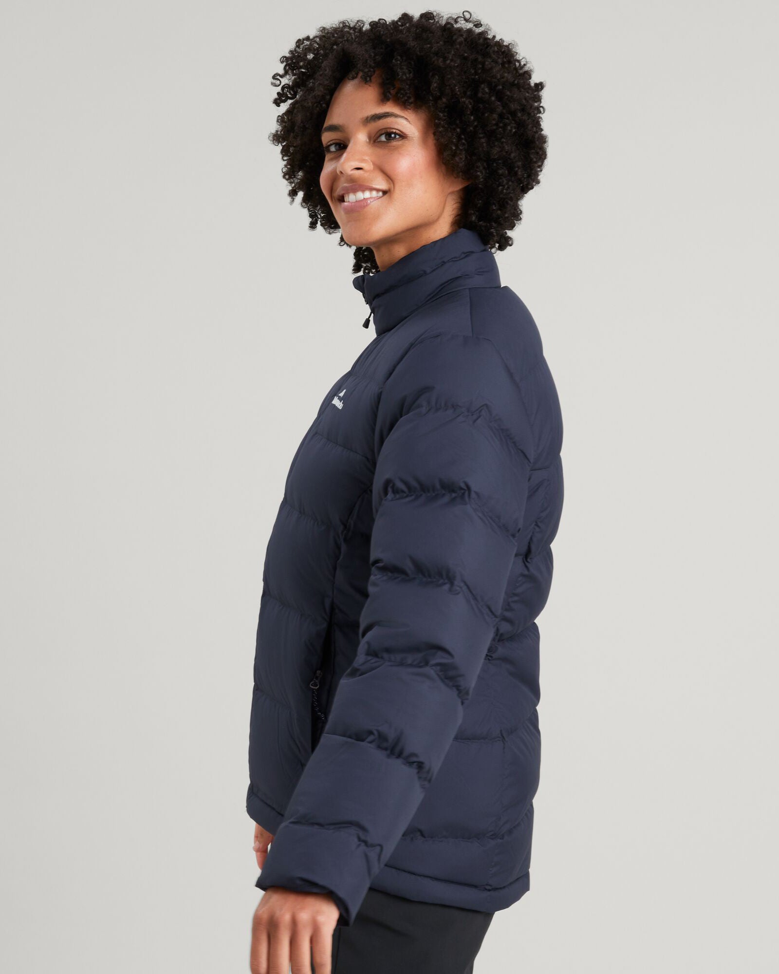 Women's Epiq Down Jacket - Waterproof Winter Coat with Hood, Lightweight Warm Puffer Jacket for Cold Weather (Midnight Navy) - Perfect for Skiing, Hiking & Outdoor Activities