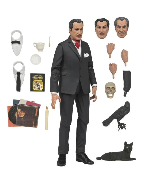 Vincent Price Ultimate Action Figure by NECA - Horror Movie Collectible for Fans & Display Scenes