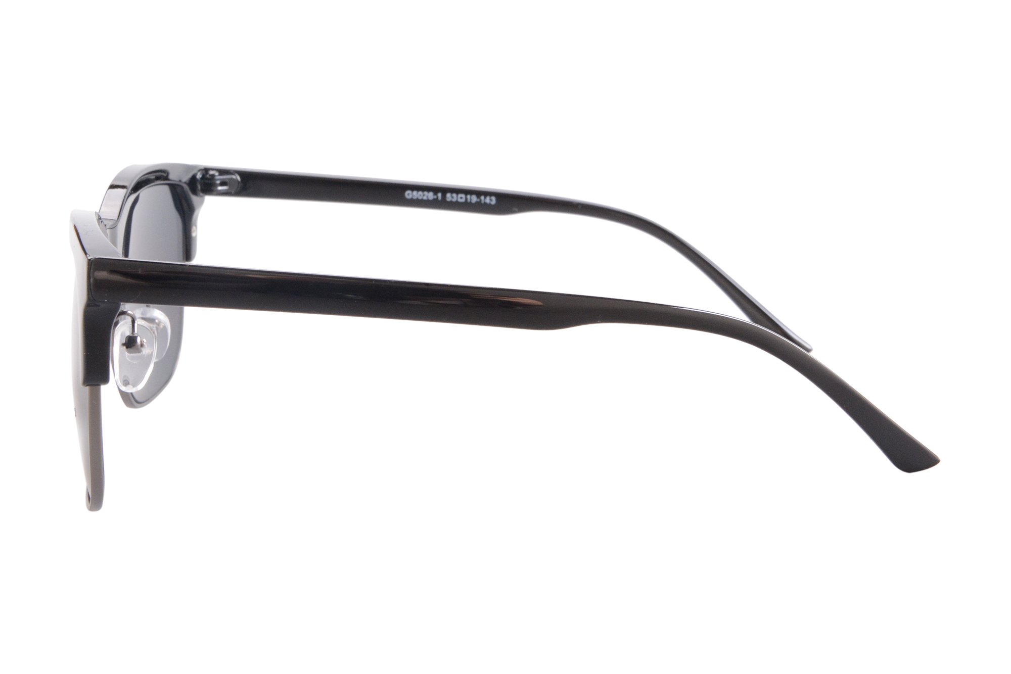SHINU Polarized Sunglasses UV400 Protection with Mirror Lens - Half Rim Design for Men & Women - Perfect for Driving, Fishing, and Outdoor Summer Activities - Model G5026