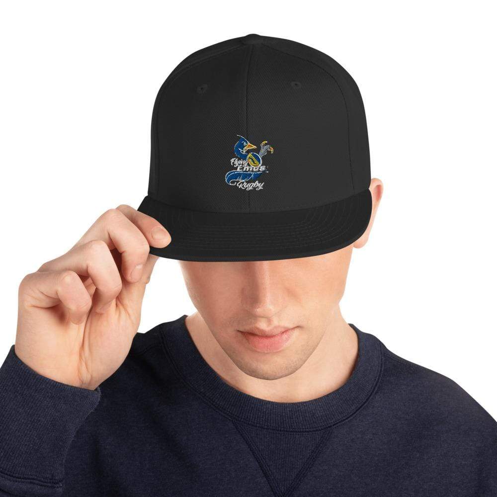 Flying Emus Snapback Hat - Adjustable Baseball Cap for Men & Women - Trendy Casual Streetwear - Perfect for Outdoor Sports, Concerts, and Everyday Fashion
