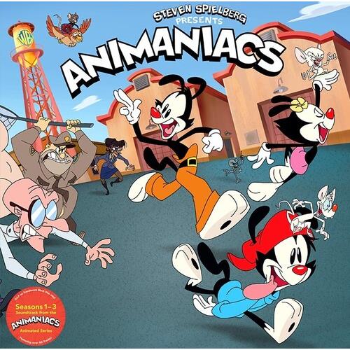 Animaniacs Original Soundtrack Seasons 1-3 Vinyl LP Record - Perfect for Collectors & 90s Cartoon Fans - Home Entertainment, Gift for Animation Lovers